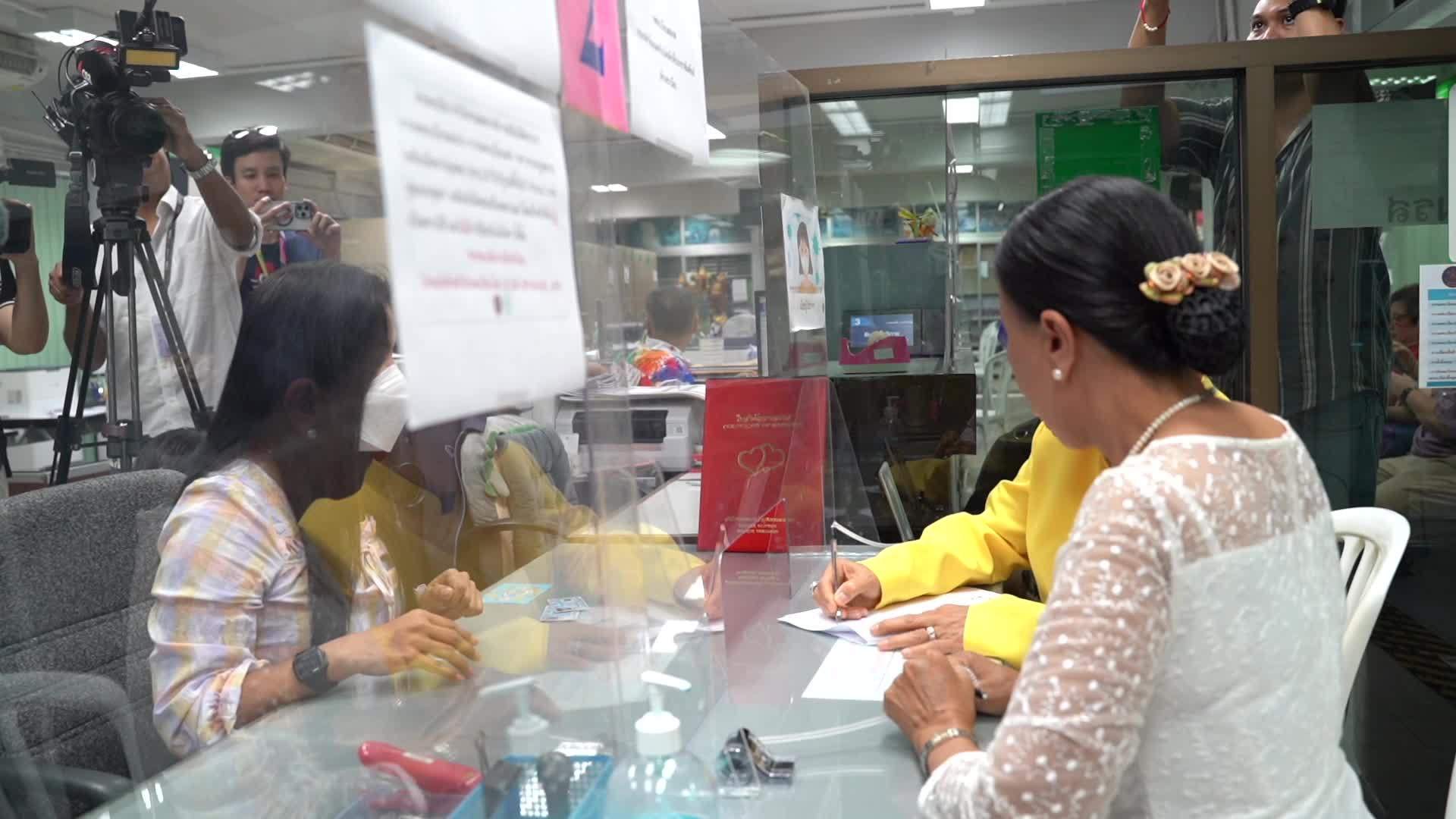 Same Sex Couples Legally Register Their Marriage in Thailand.