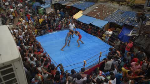 Wrestling Competition In Kolkata 