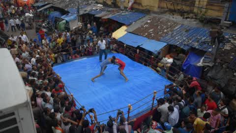 Wrestling Competition In Kolkata 