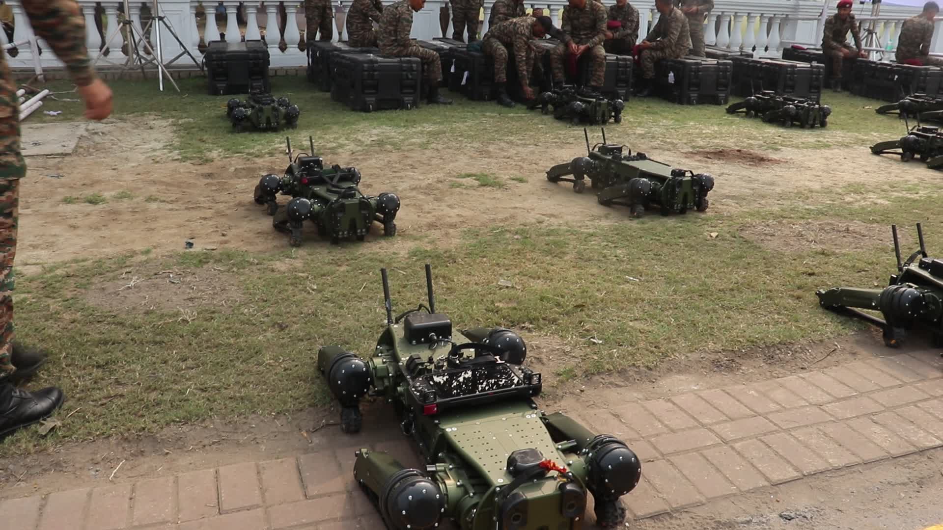 Final dress rehearsal ahead of Republic day parade in India.
