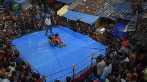 Wrestling Competition In Kolkata 