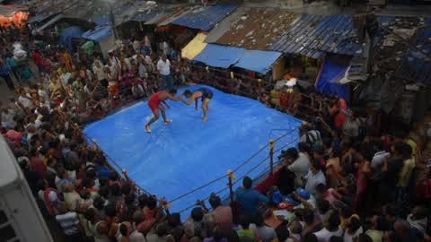 Wrestling Competition In Kolkata 