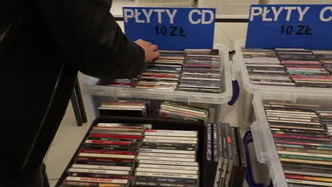 Vinyl Records Market In Gdansk