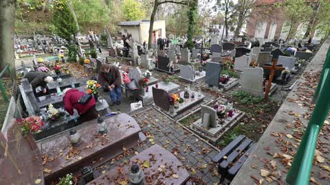 All Saints' Day Preparations In Gdansk