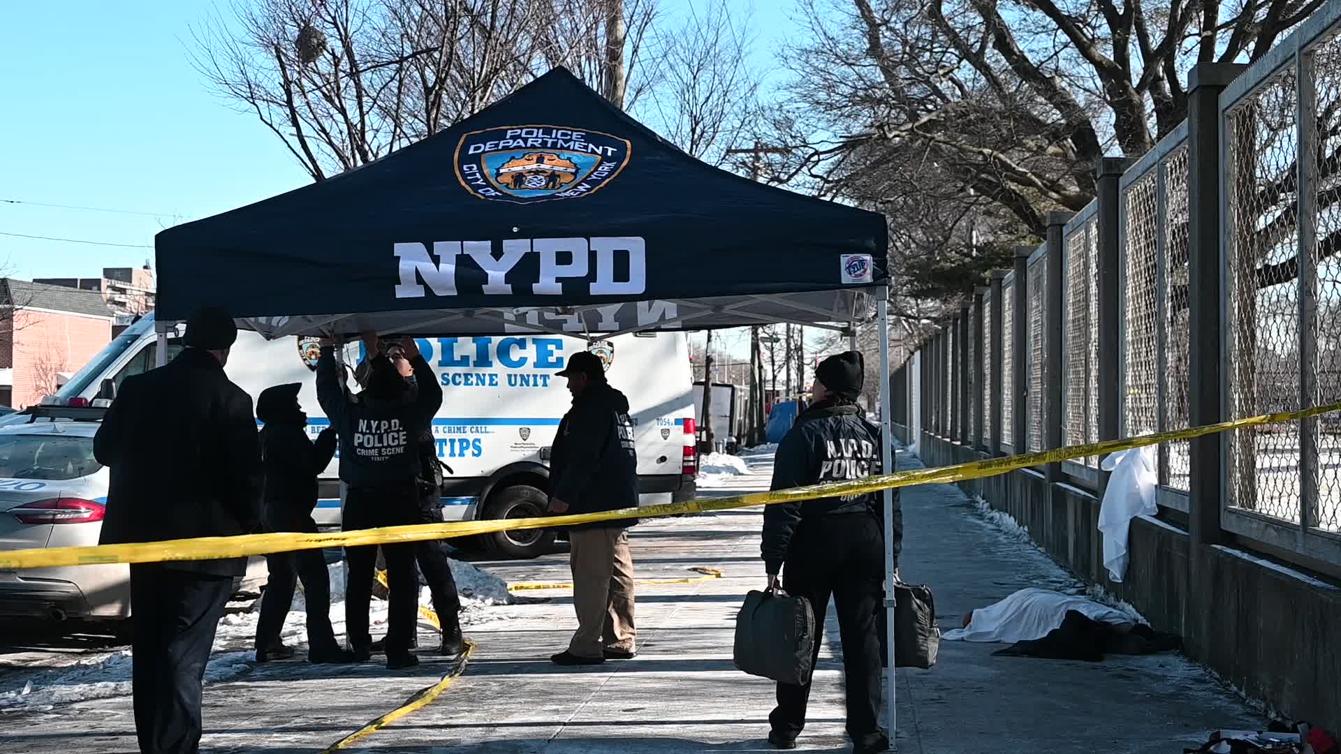 Woman Found Dead On A Sidewalk In Area Of Flatlands Avenue And Van Siclen Avenue In East New York Brooklyn