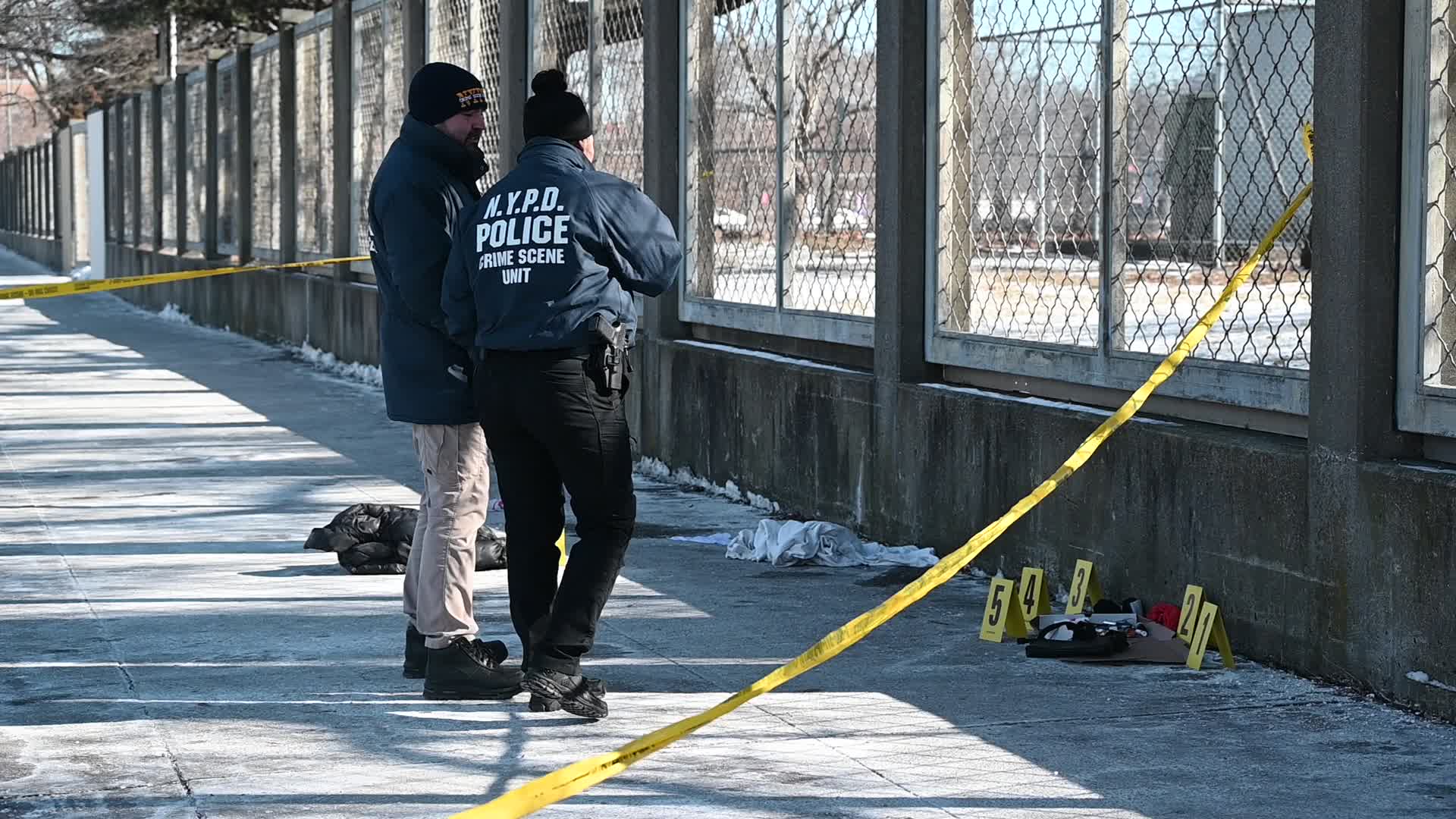 Woman Found Dead On A Sidewalk In Area Of Flatlands Avenue And Van Siclen Avenue In East New York Brooklyn