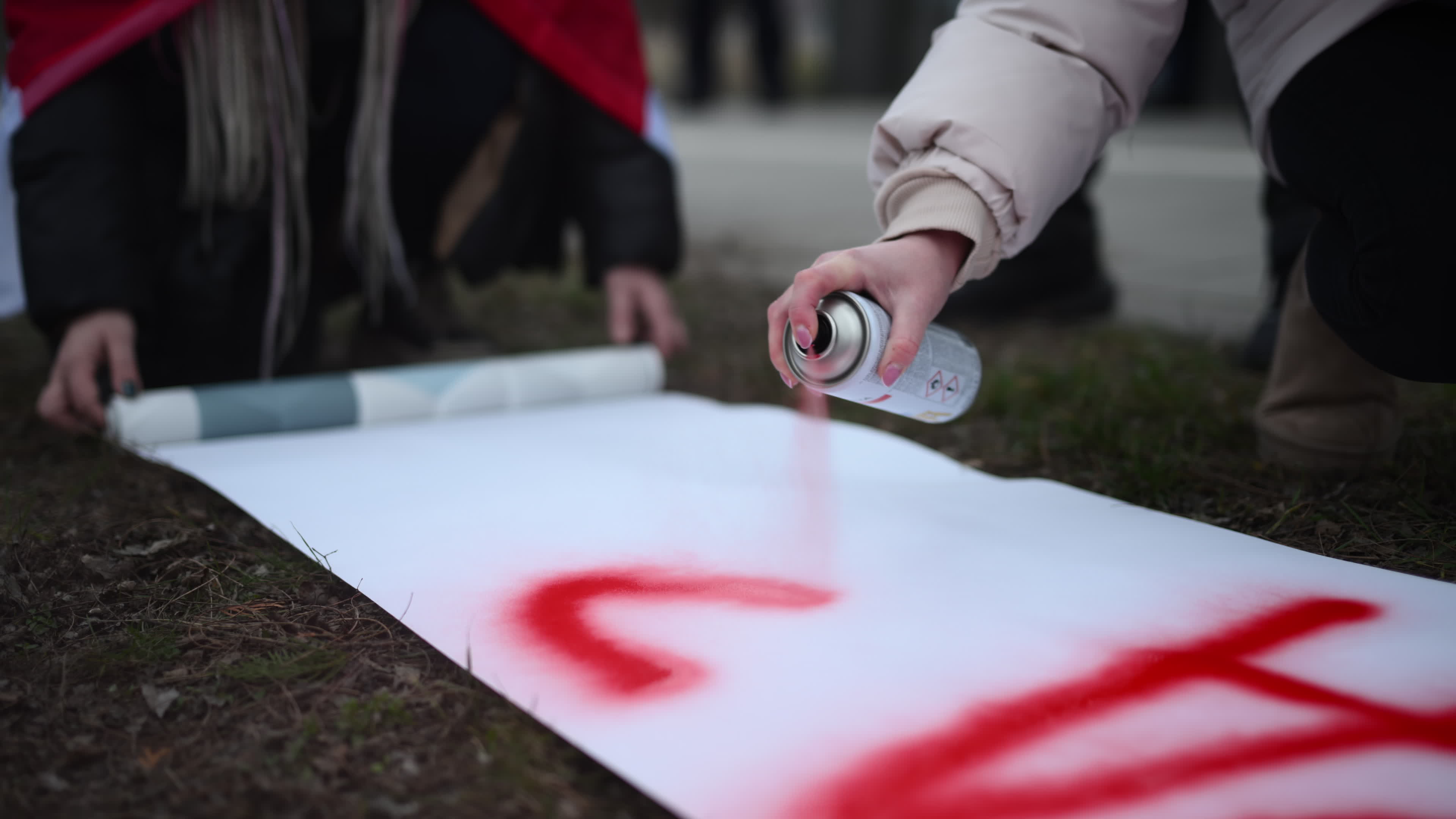 Belarus Opposition in Warsaw on Day of Presidential Elections