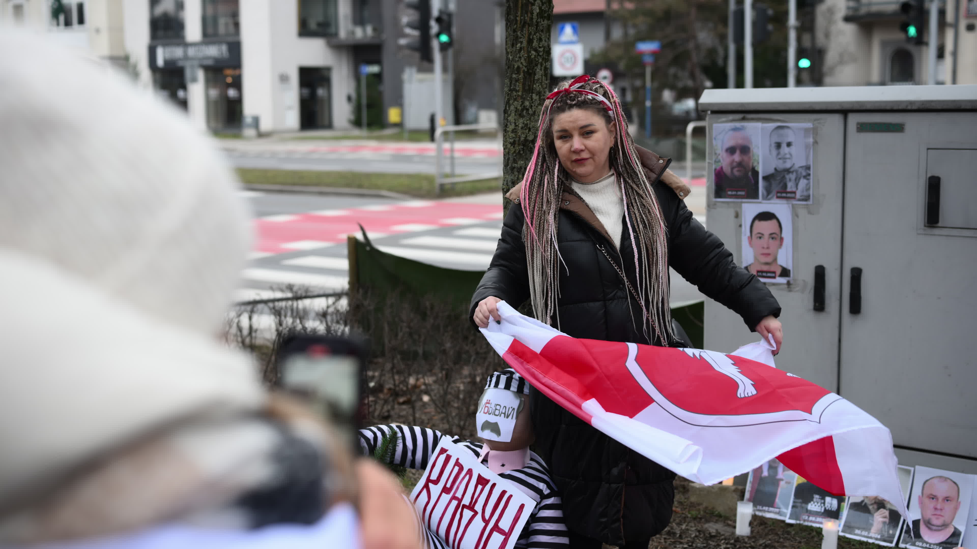 Belarus Opposition in Warsaw on Day of Presidential Elections