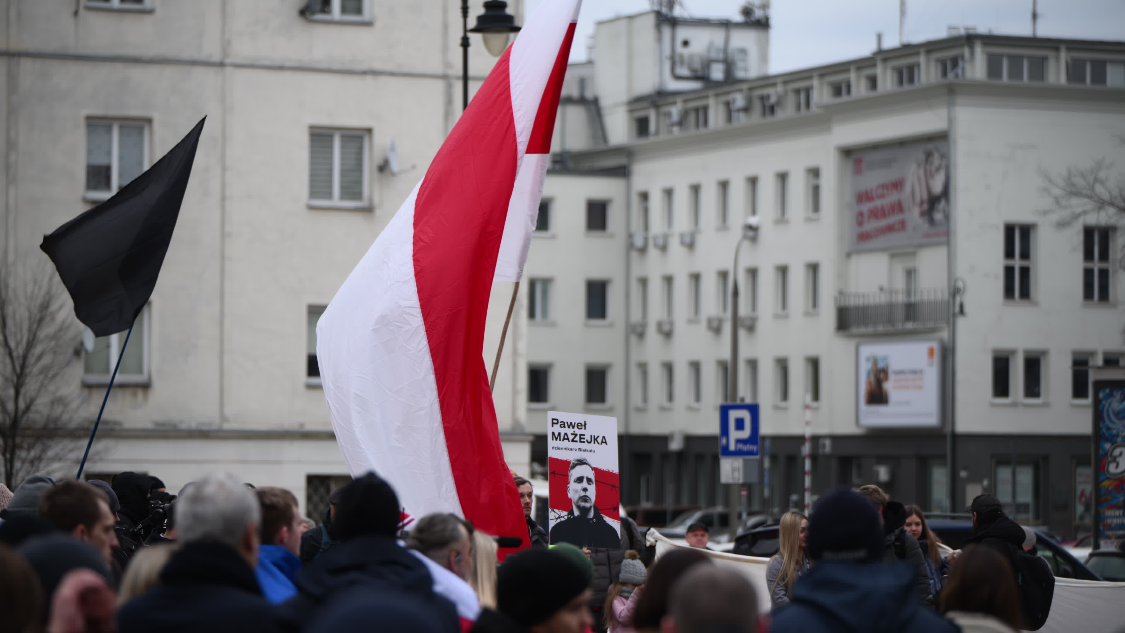 Belarus Opposition in Warsaw on Day of Presidential Elections