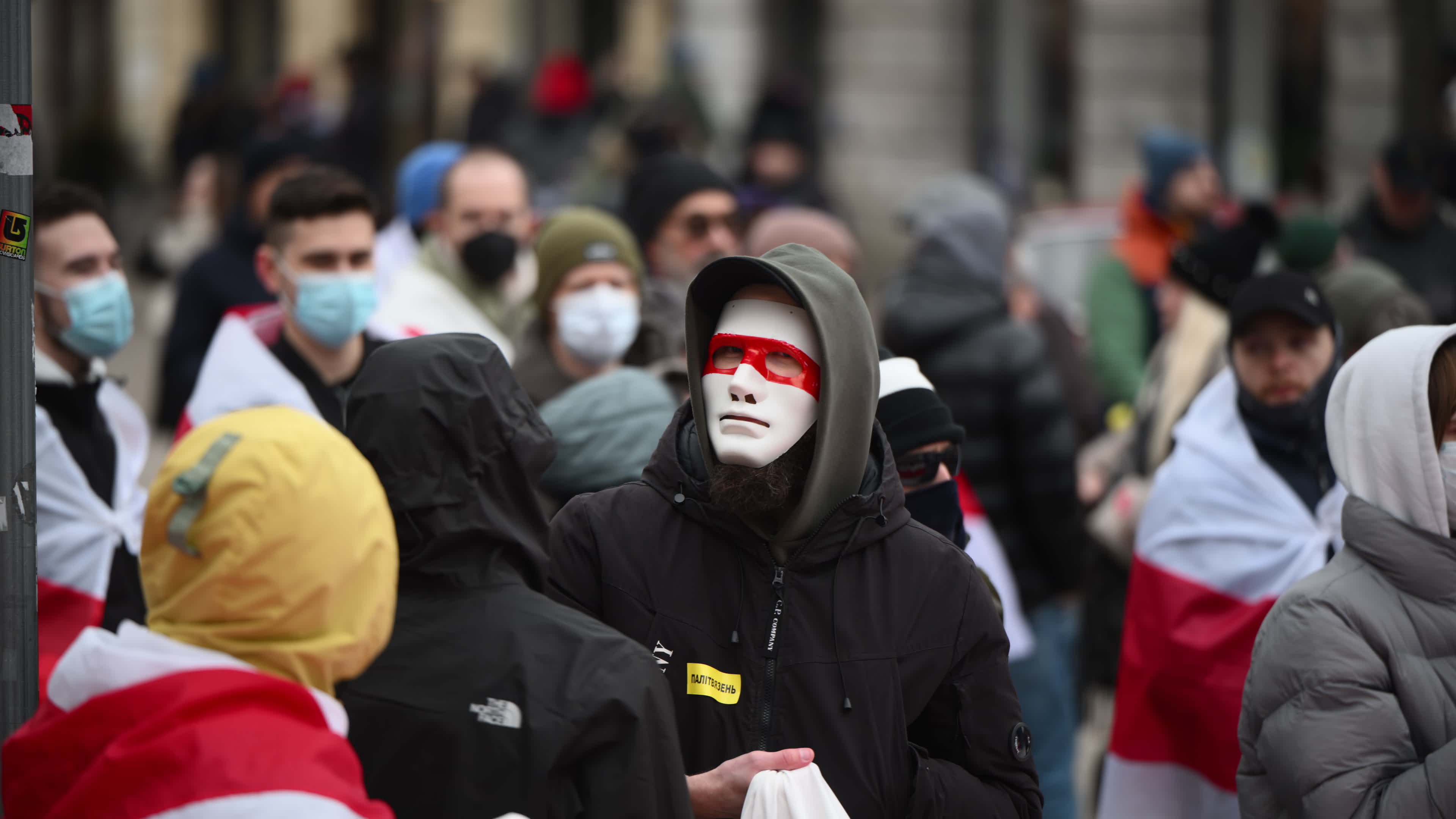 Belarus Opposition in Warsaw on Day of Presidential Elections