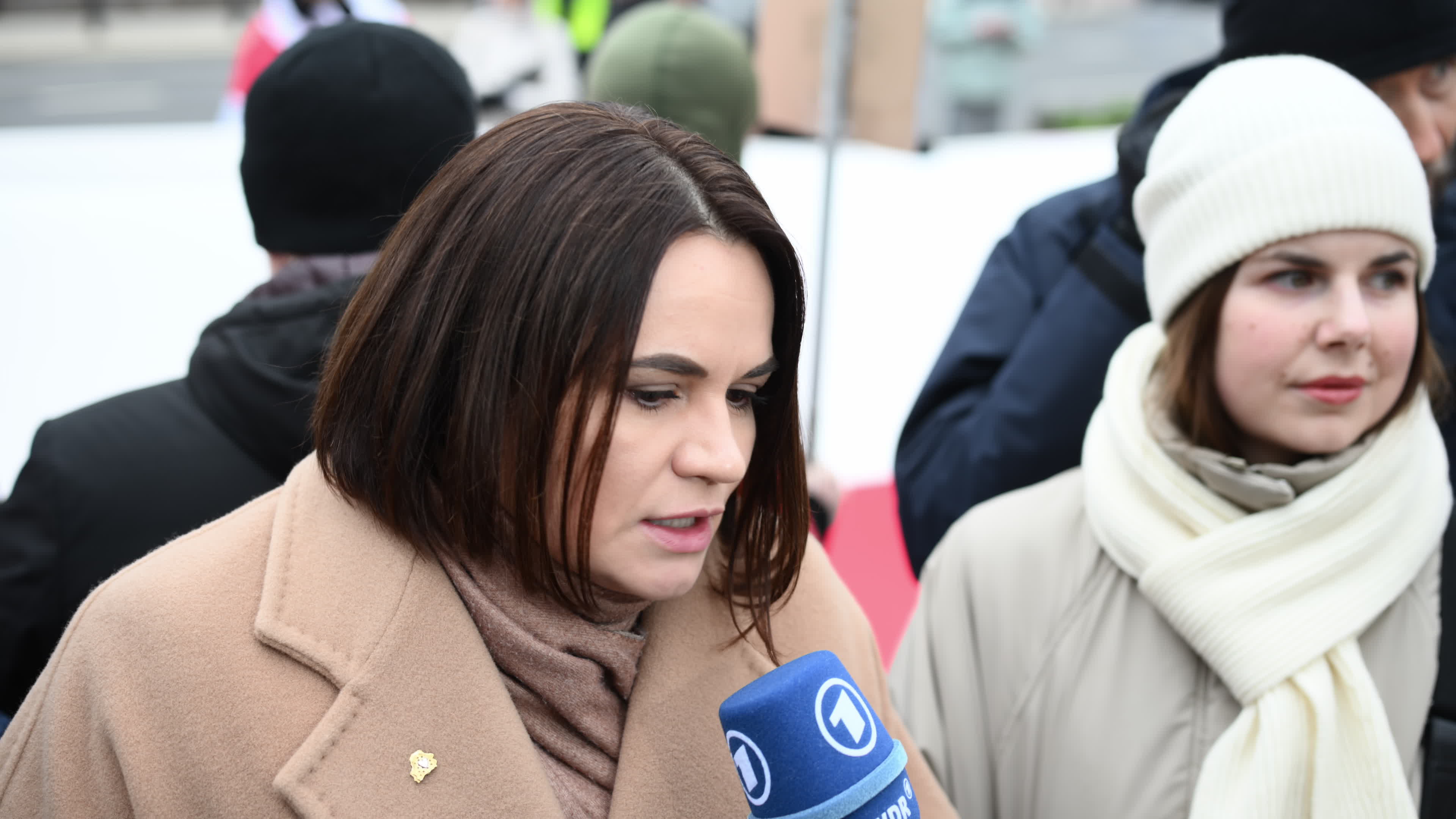 Belarus Opposition in Warsaw on Day of Presidential Elections