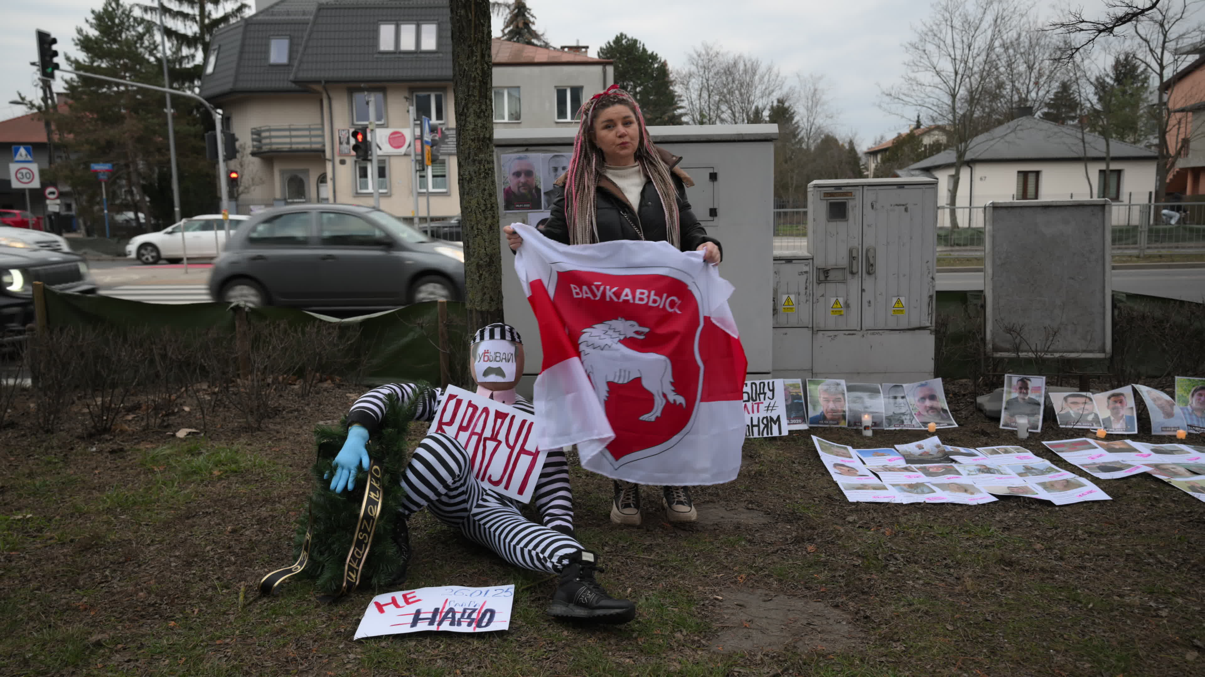 Belarus Opposition in Warsaw on Day of Presidential Elections