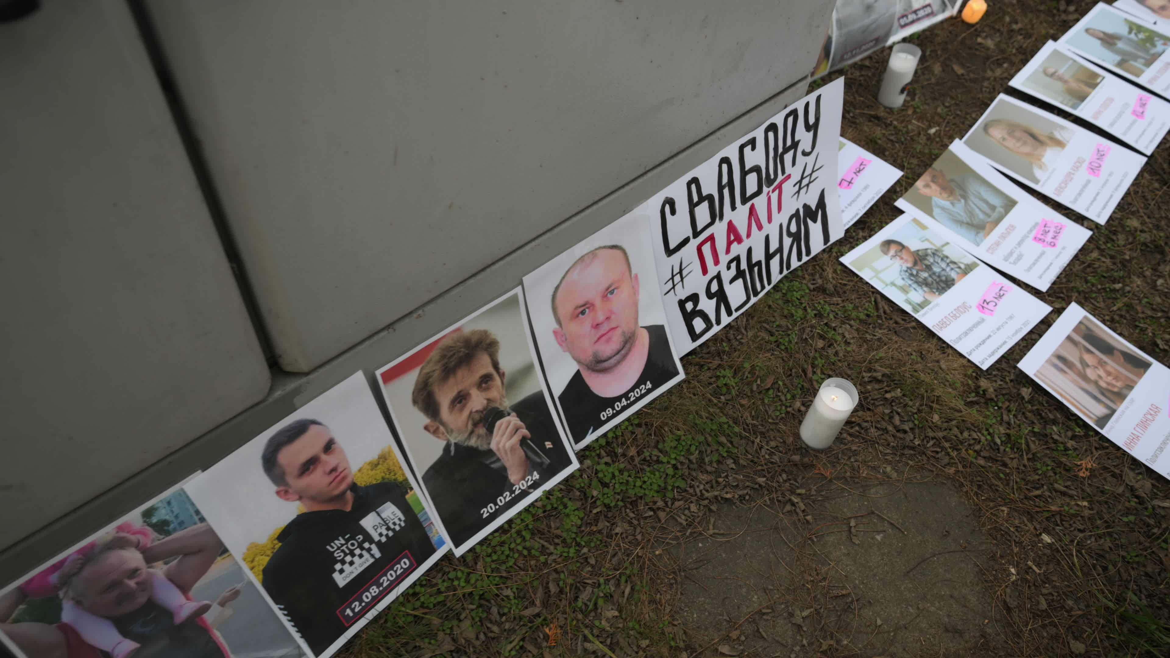 Belarus Opposition in Warsaw on Day of Presidential Elections