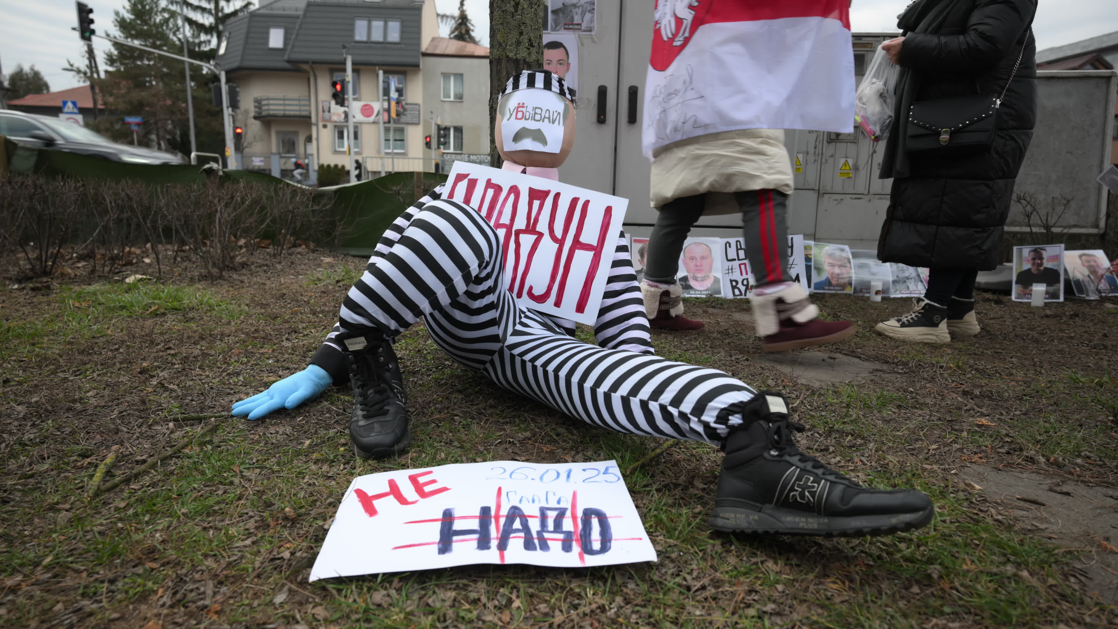 Belarus Opposition in Warsaw on Day of Presidential Elections