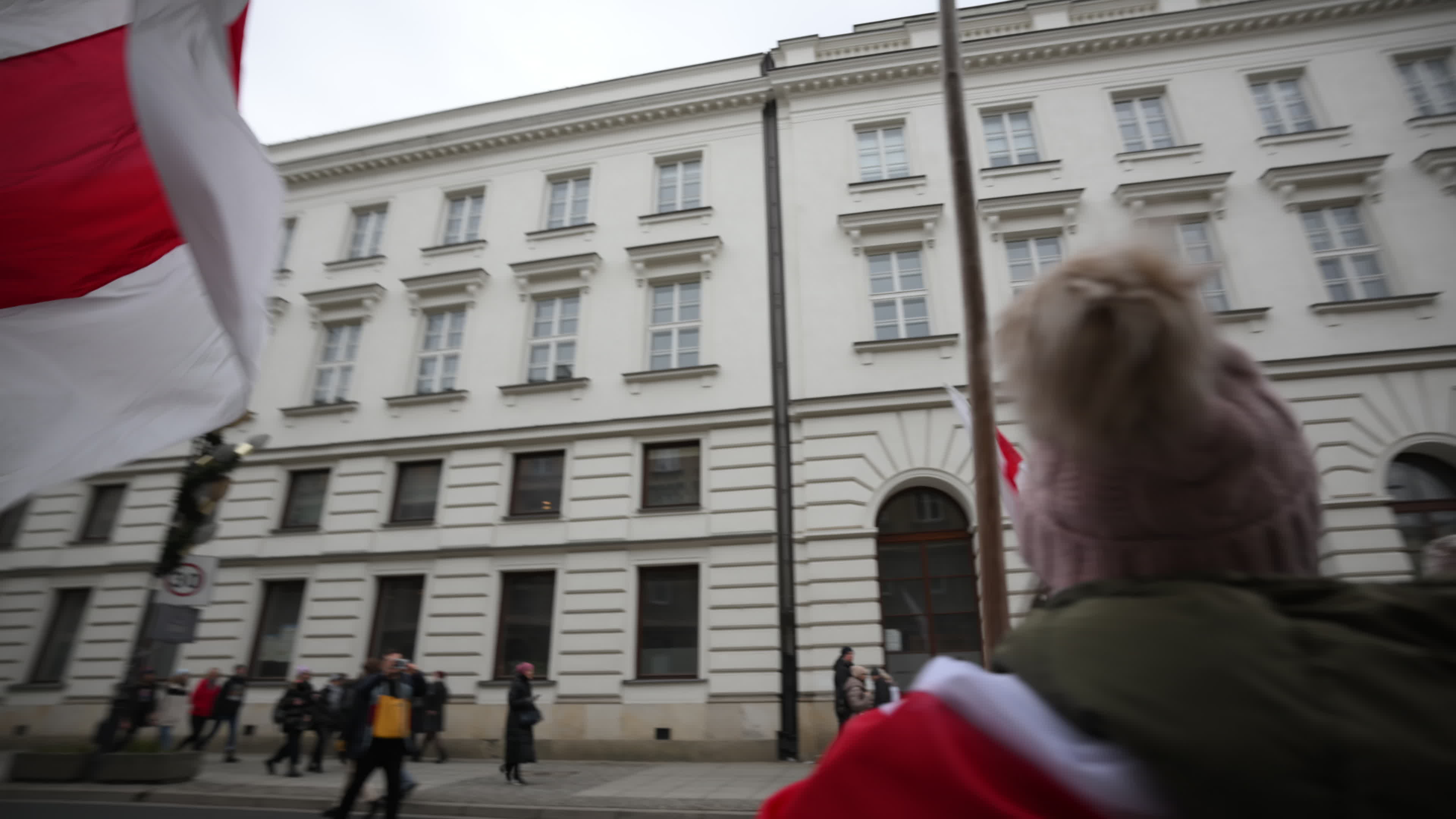 Belarus Opposition in Warsaw on Day of Presidential Elections
