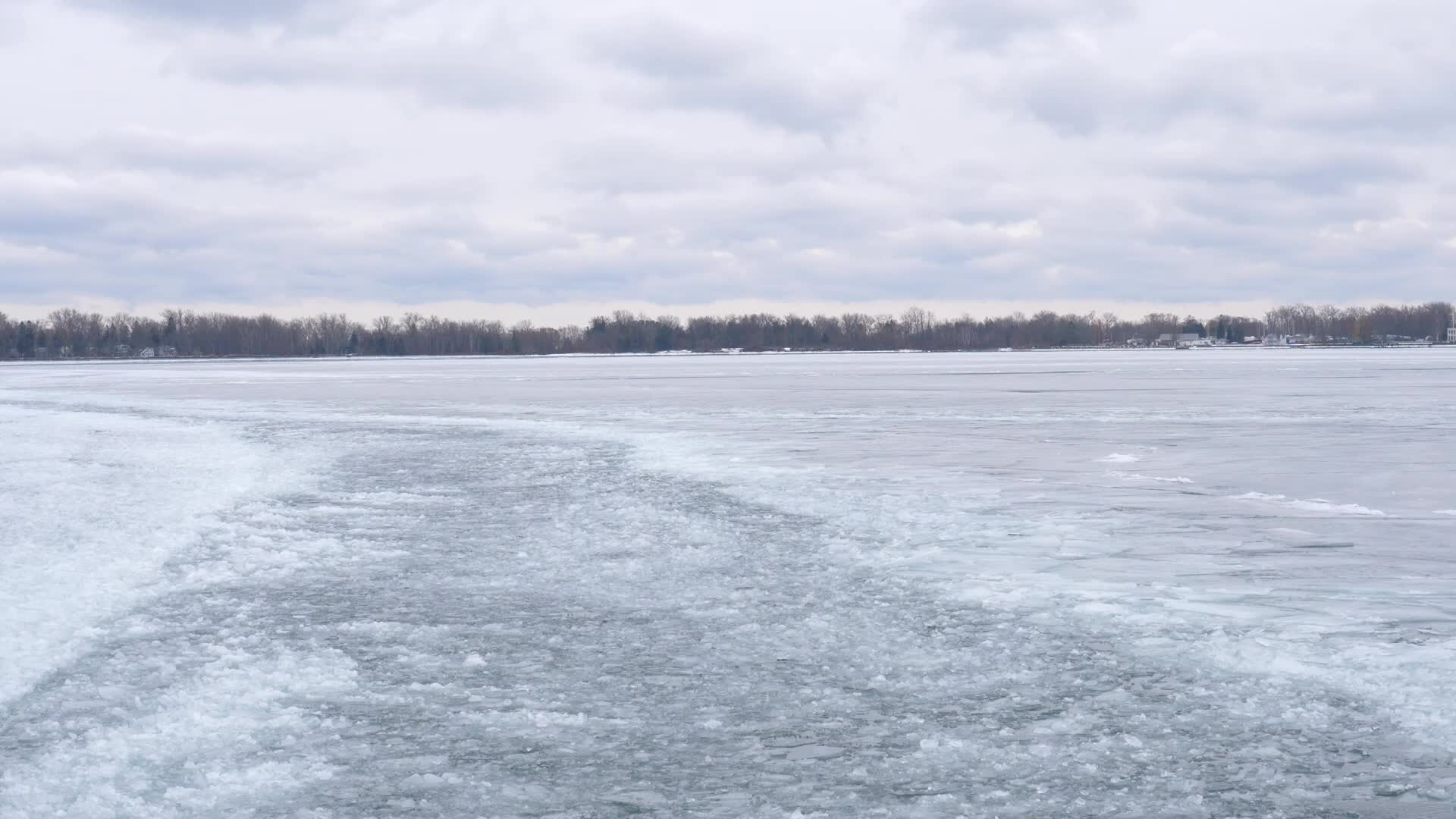 Toronto Islands in Winter, Toronto, Canada