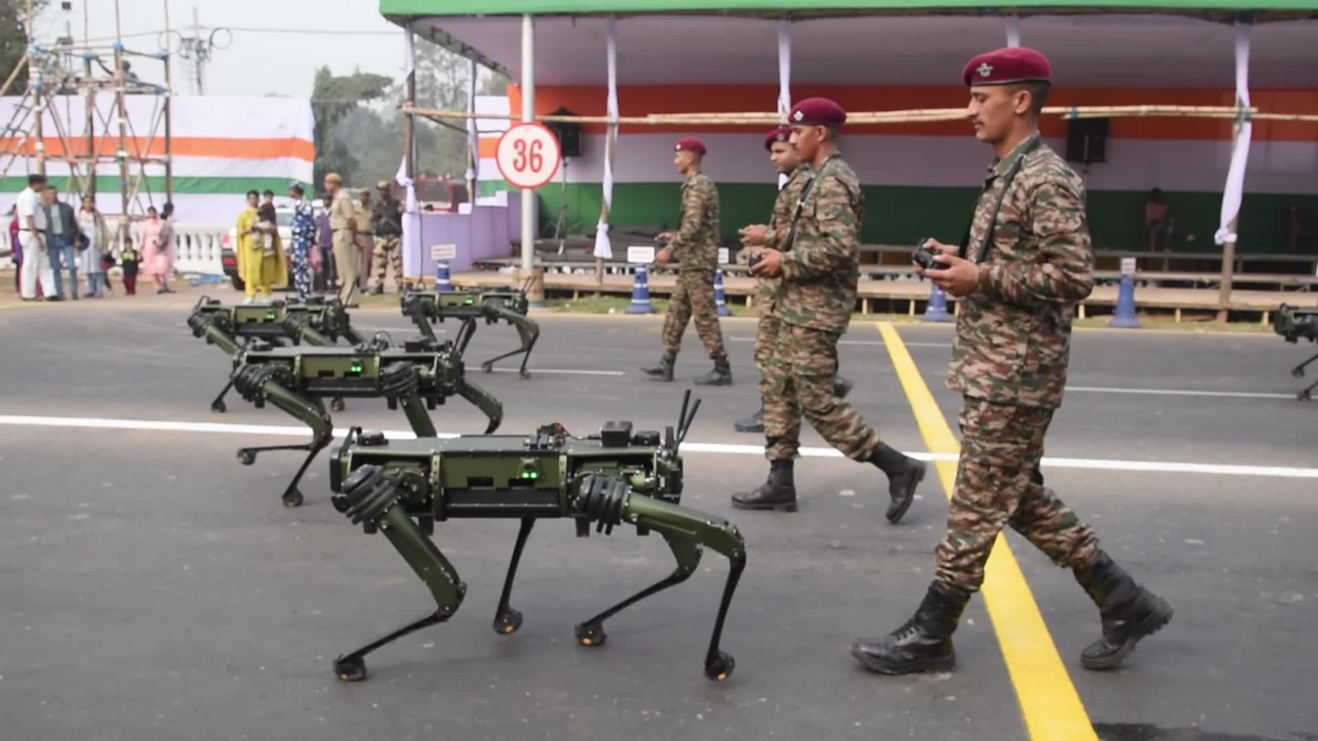Final Full Dress Rehearsal Ahead Of Republic Day Parade In India