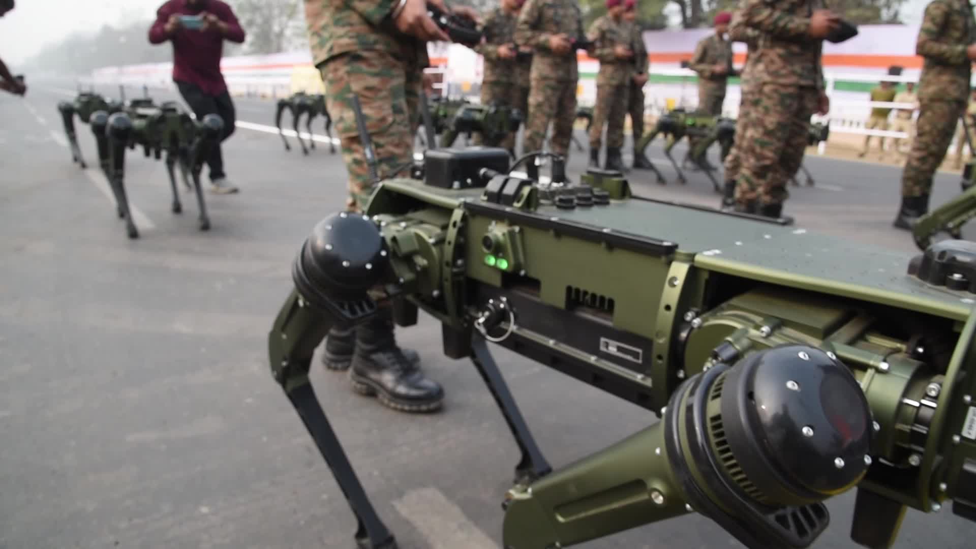 Final Full Dress Rehearsal Ahead Of Republic Day Parade In India