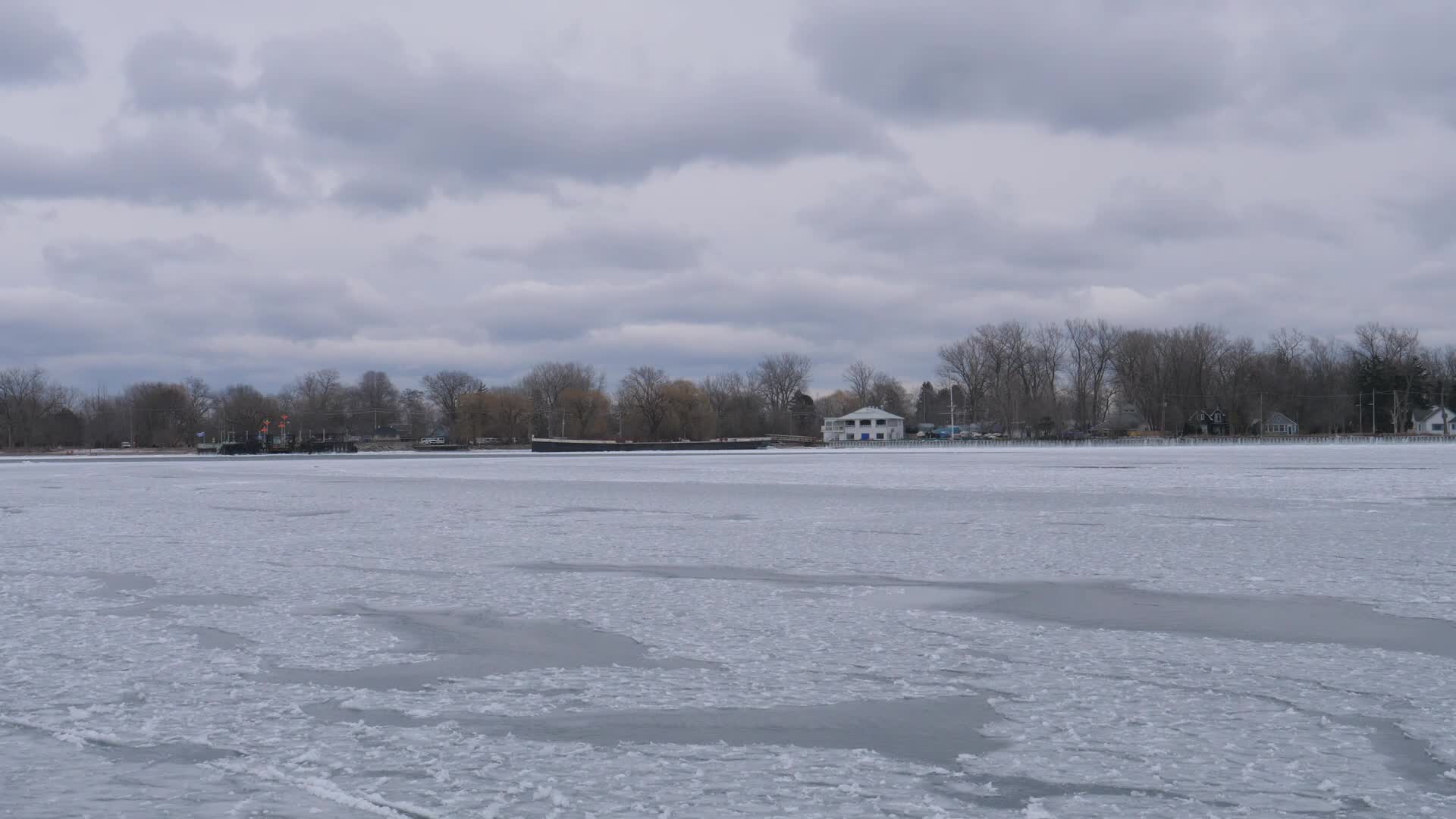 Toronto Islands in Winter, Toronto, Canada
