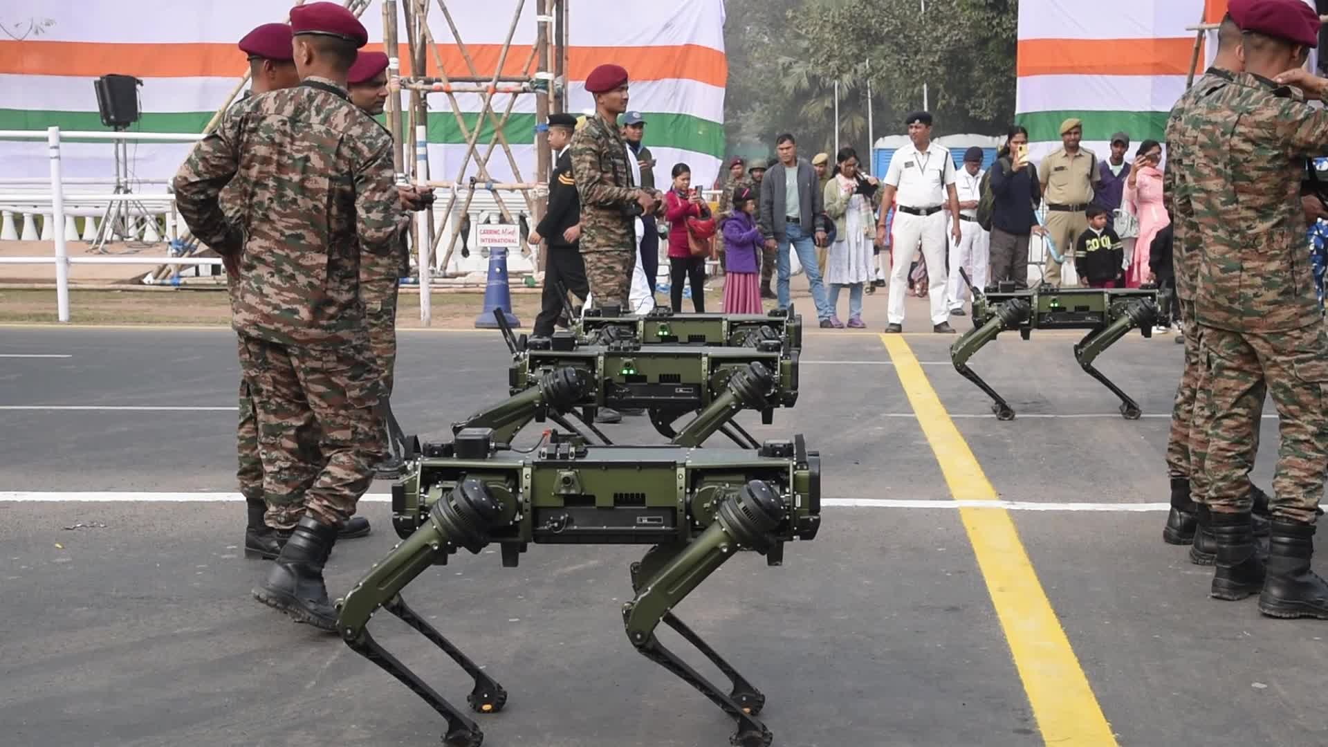 Final Full Dress Rehearsal Ahead Of Republic Day Parade In India