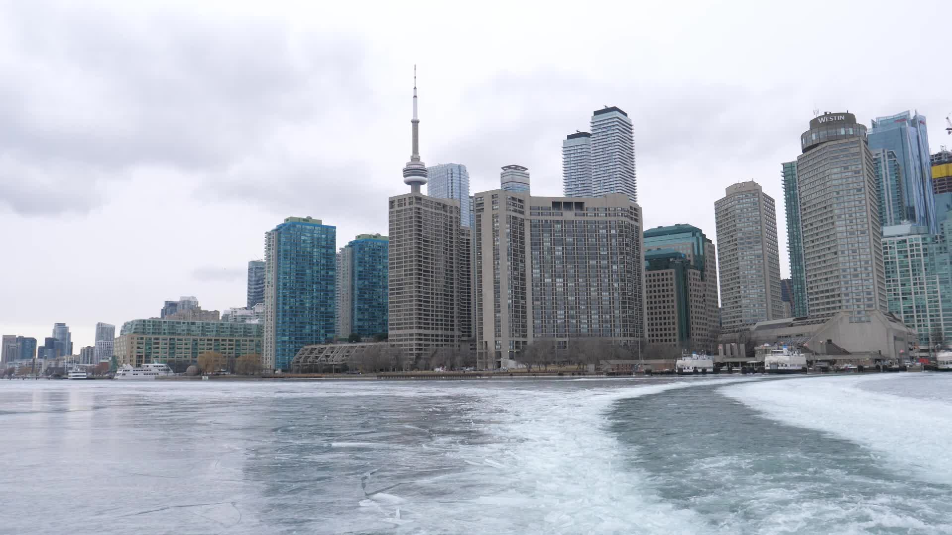 Toronto Islands in Winter, Toronto, Canada