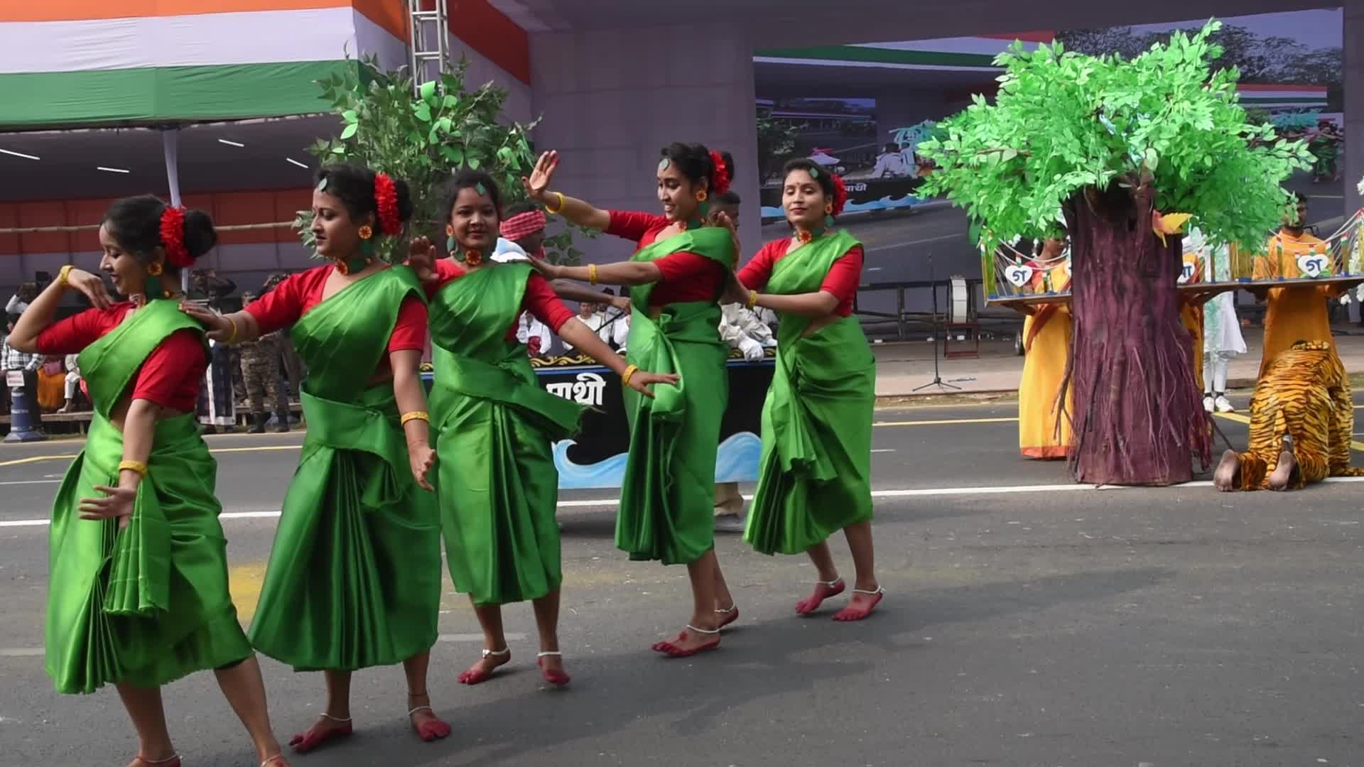 Final Full Dress Rehearsal Ahead Of Republic Day Parade In India