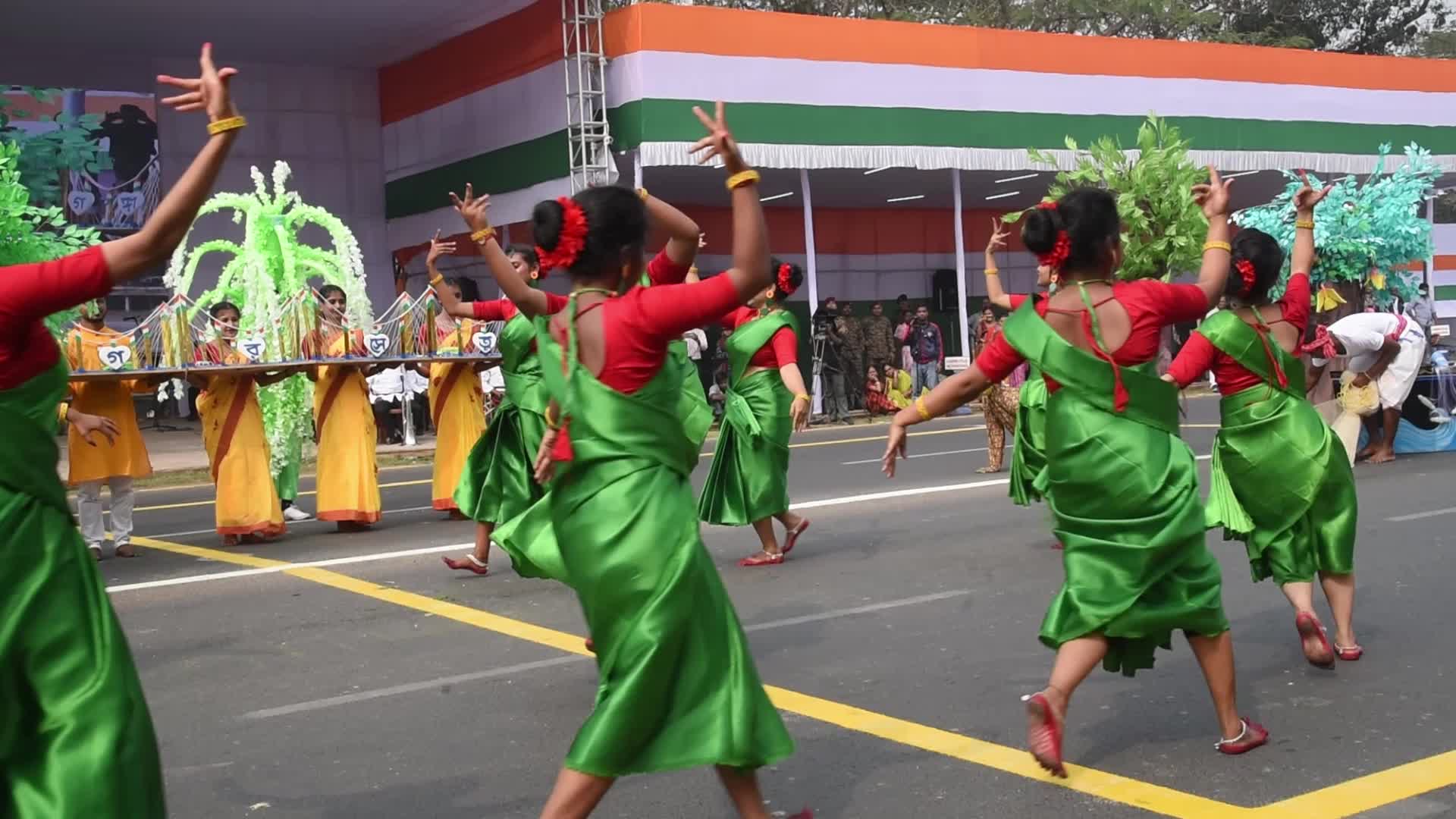 Final Full Dress Rehearsal Ahead Of Republic Day Parade In India