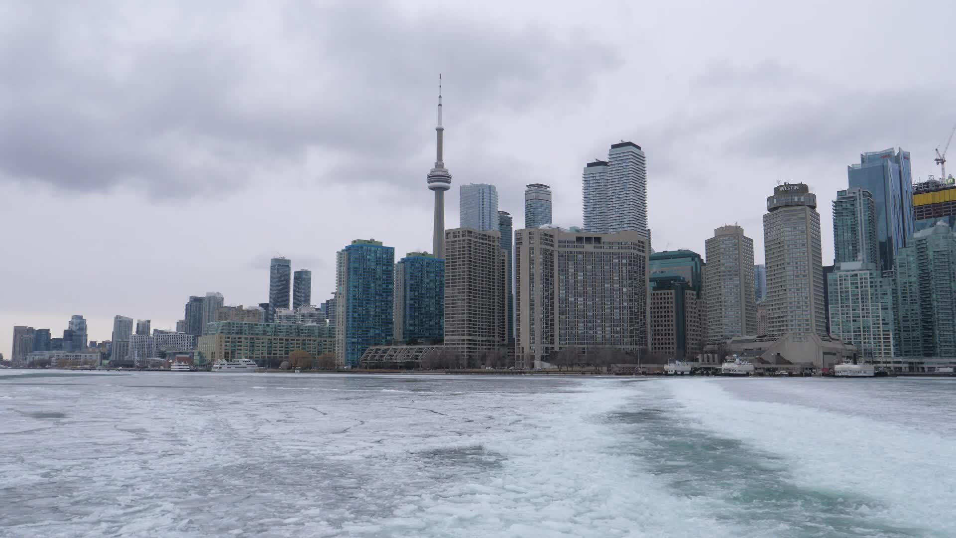 Toronto Islands in Winter, Toronto, Canada
