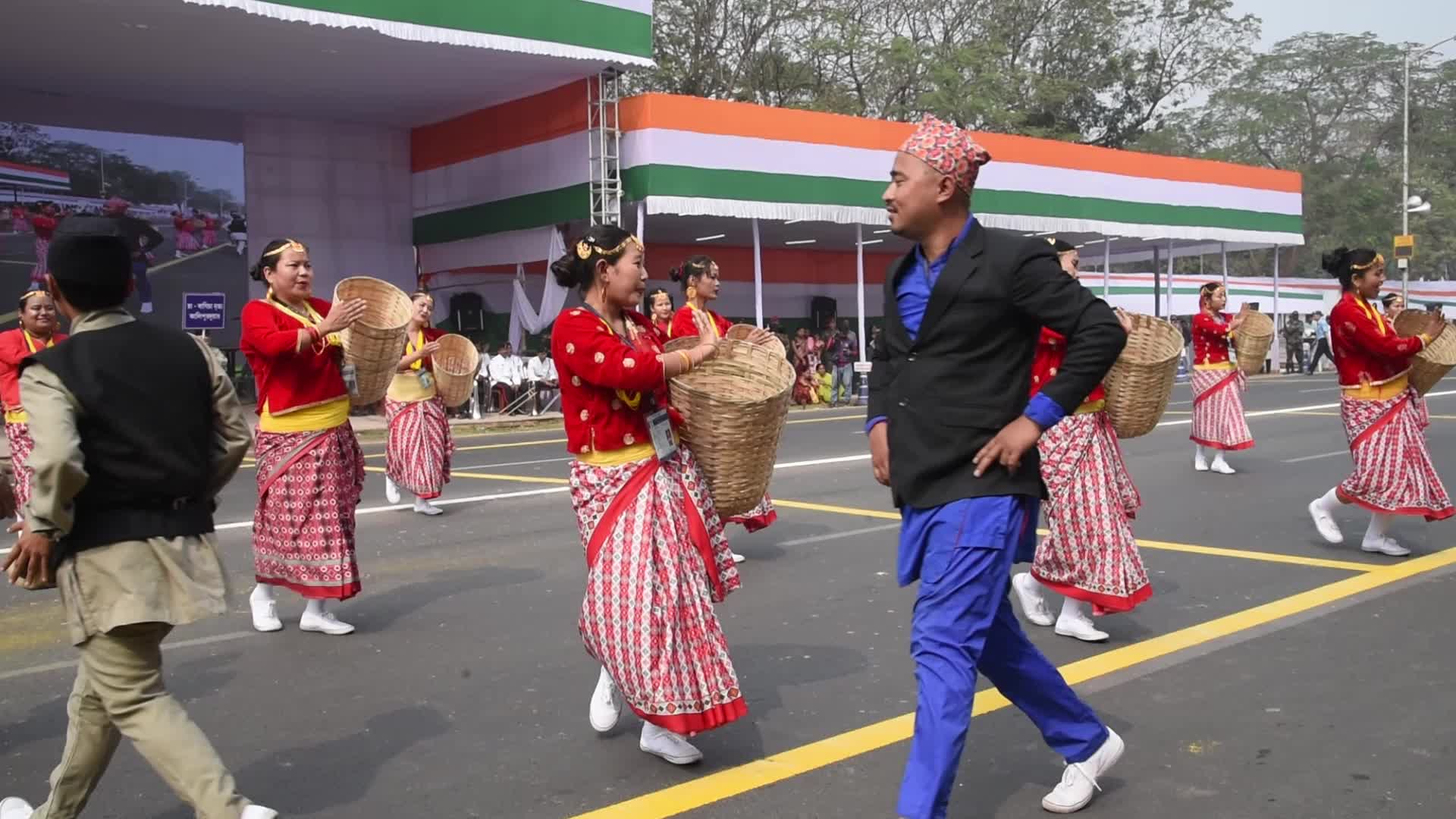 Final Full Dress Rehearsal Ahead Of Republic Day Parade In India