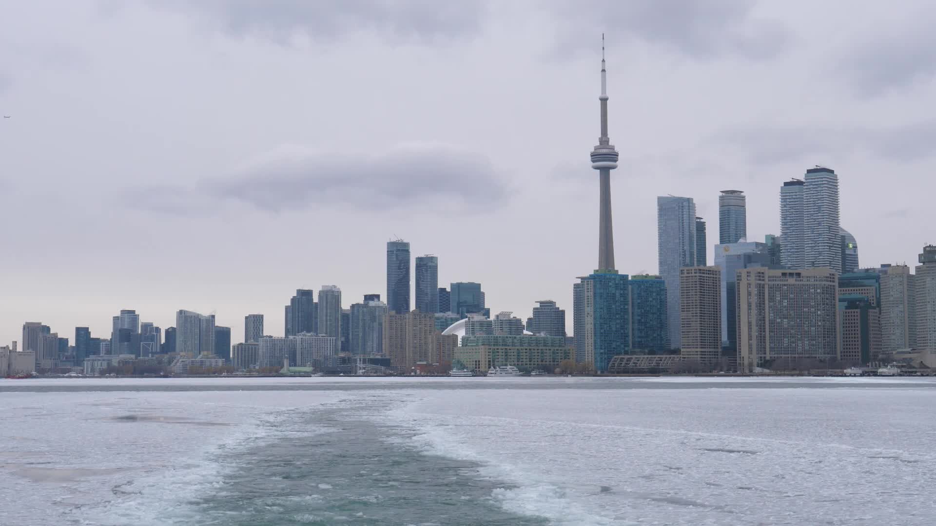 Toronto Islands in Winter, Toronto, Canada