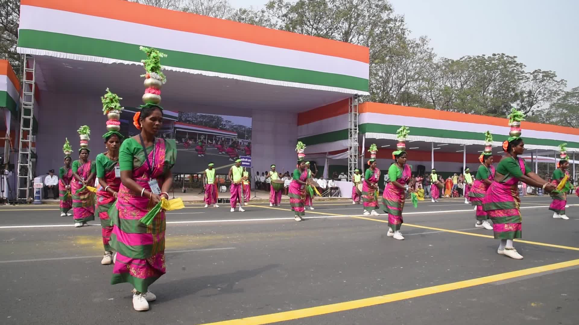 Final Full Dress Rehearsal Ahead Of Republic Day Parade In India