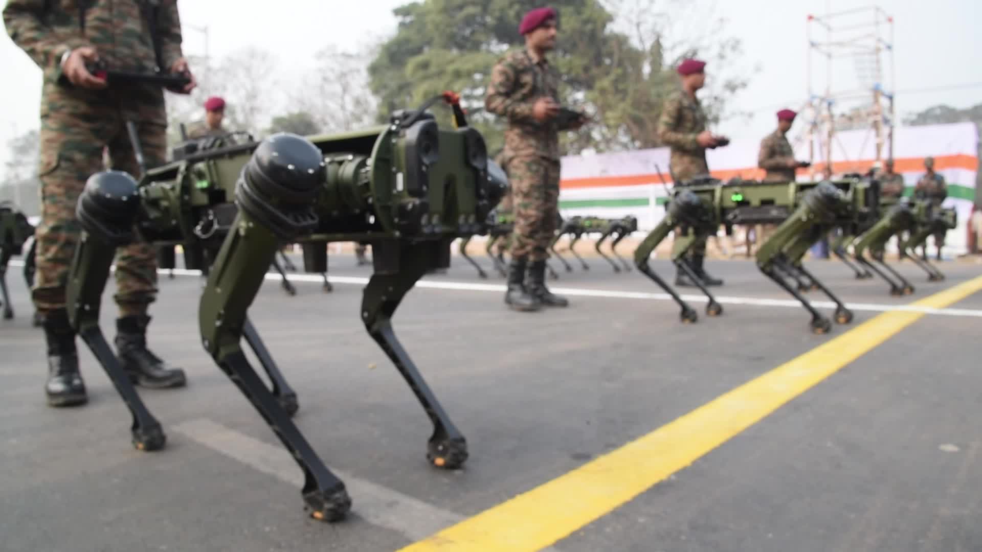 Final Full Dress Rehearsal Ahead Of Republic Day Parade In India