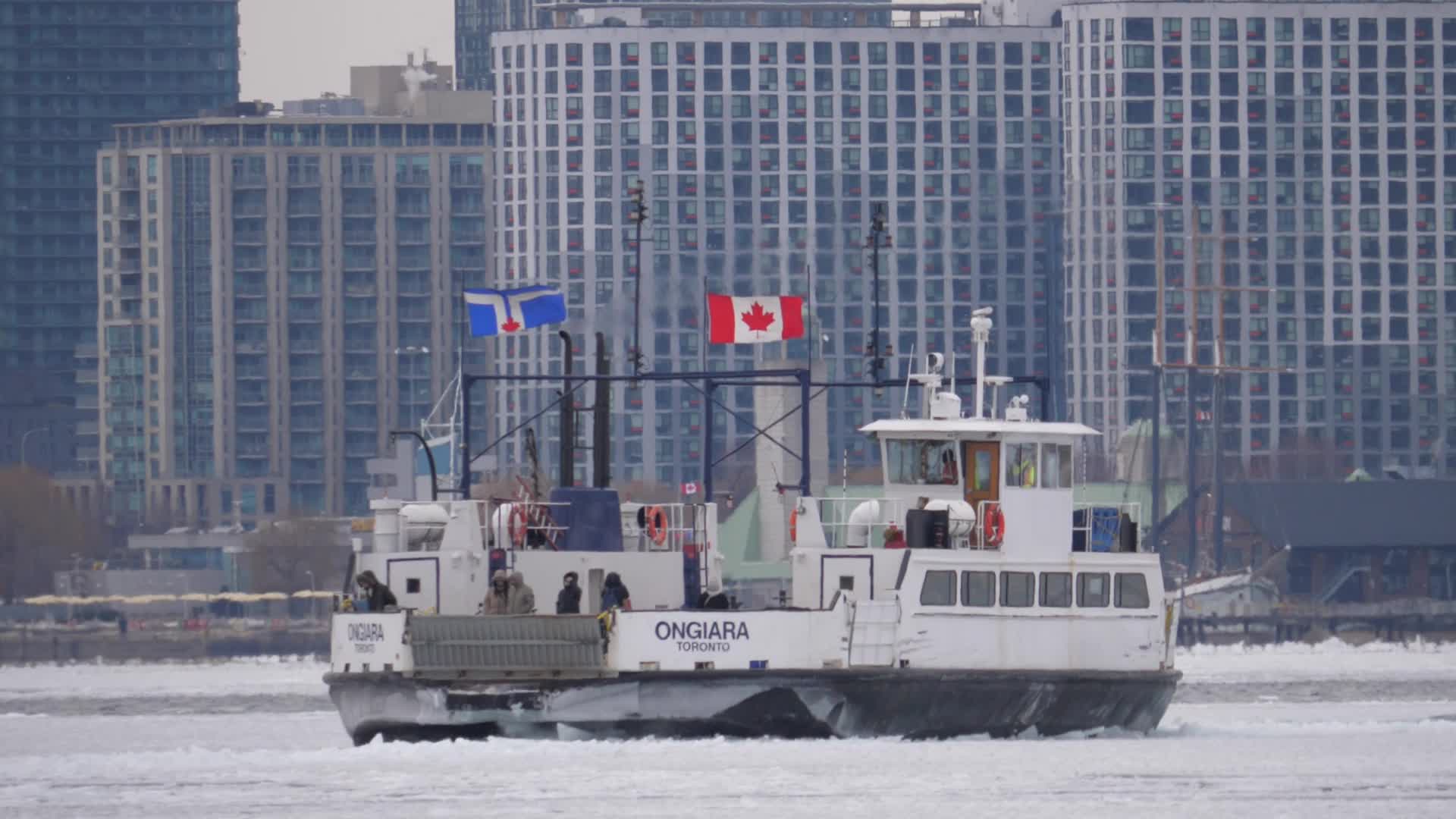 Toronto Islands in Winter, Toronto, Canada