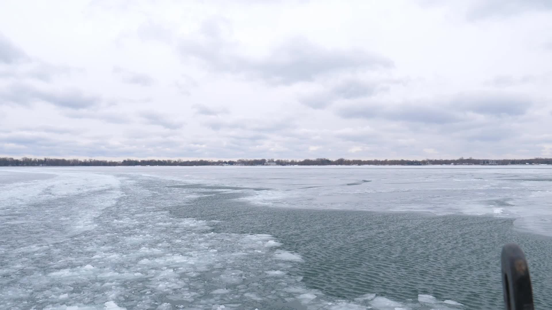 Toronto Islands in Winter, Toronto, Canada