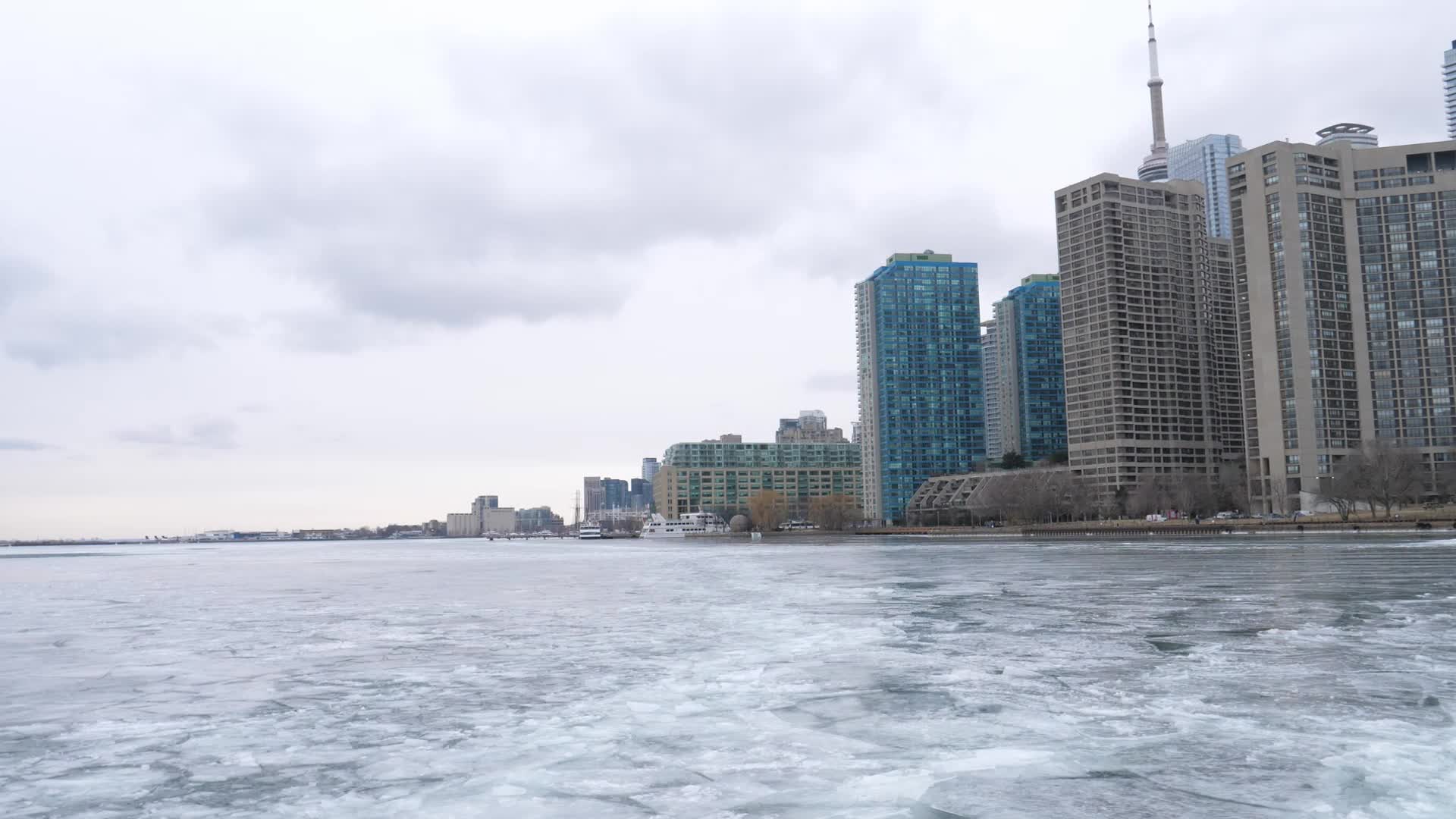 Toronto Islands in Winter, Toronto, Canada