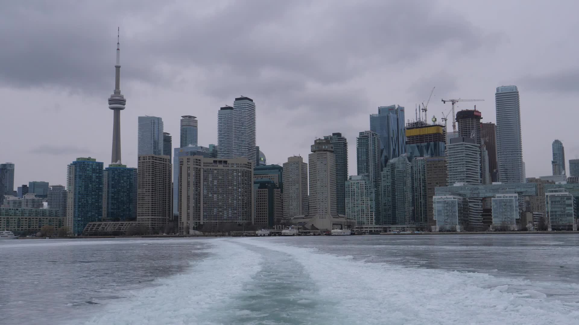 Toronto Islands in Winter, Toronto, Canada