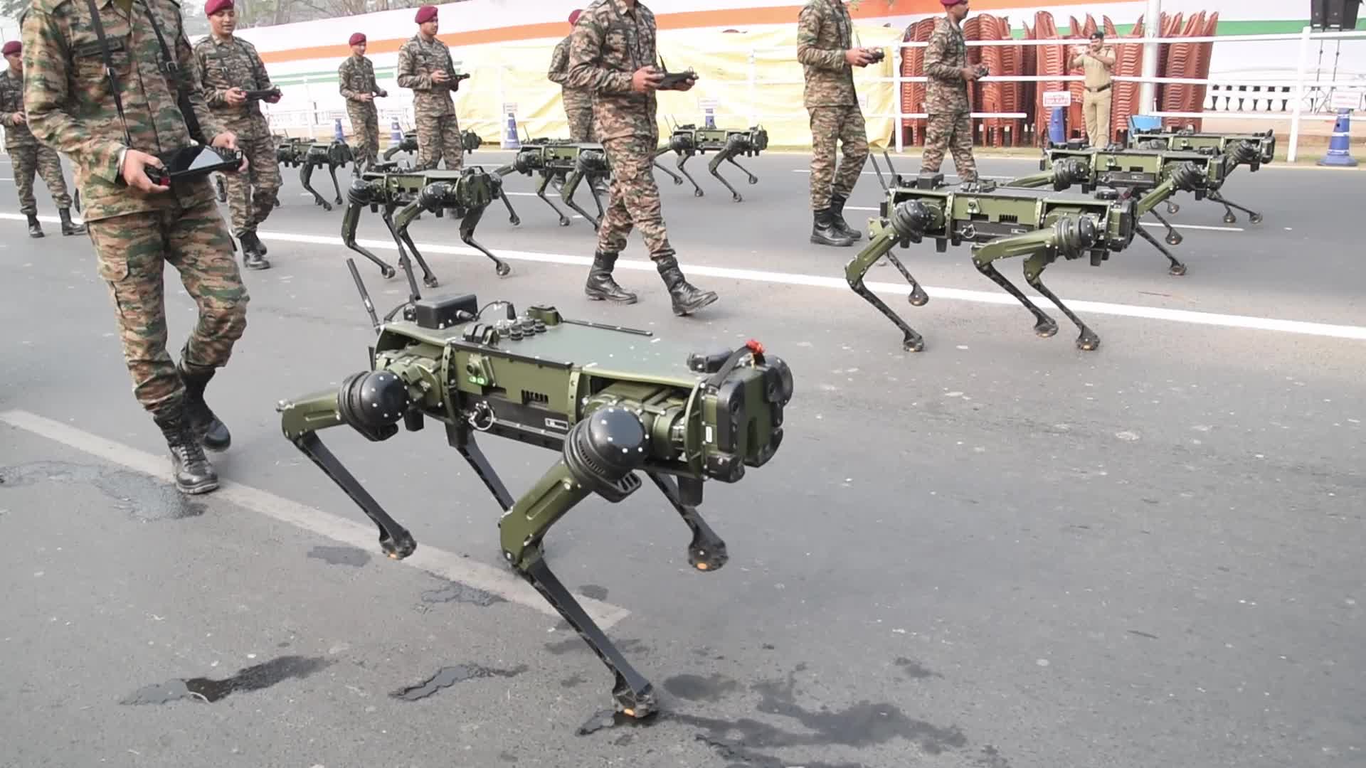 Final Full Dress Rehearsal Ahead Of Republic Day Parade In India