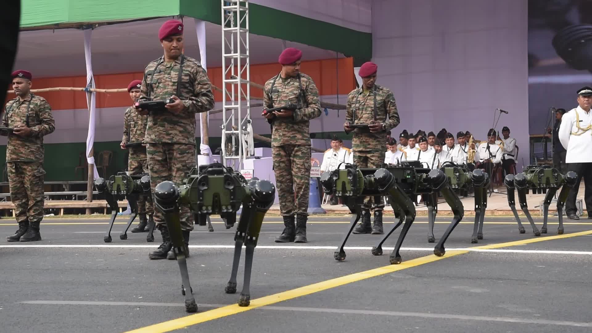 Final Full Dress Rehearsal Ahead Of Republic Day Parade In India