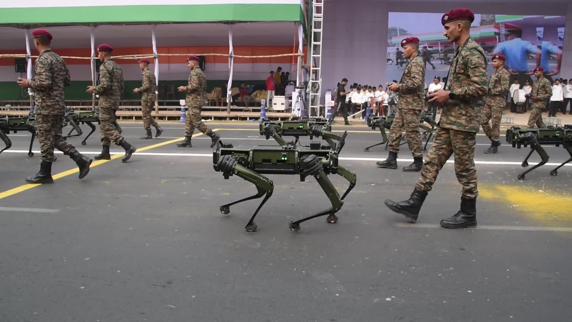 Final Full Dress Rehearsal Ahead Of Republic Day Parade In India