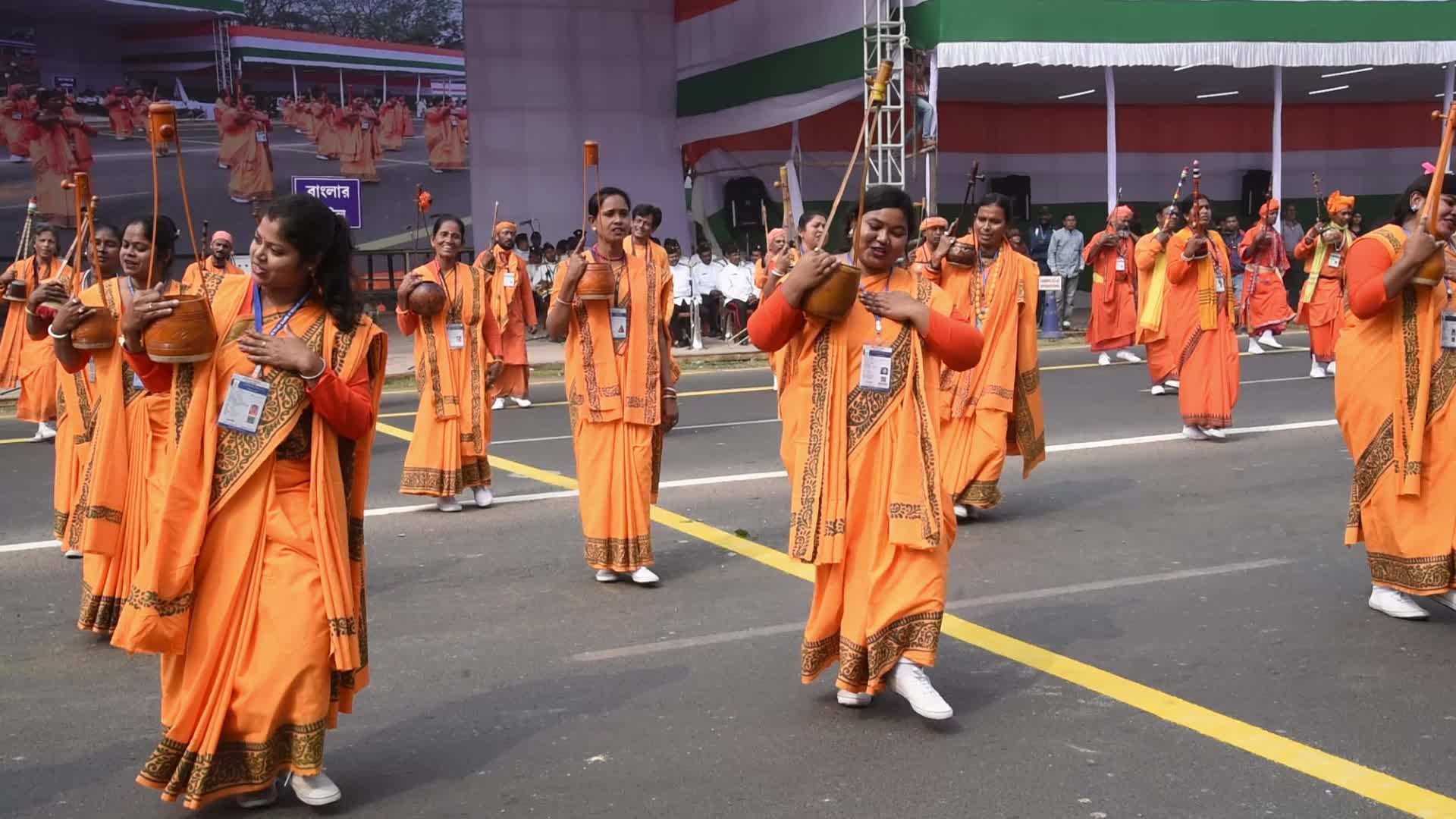 Final Full Dress Rehearsal Ahead Of Republic Day Parade In India
