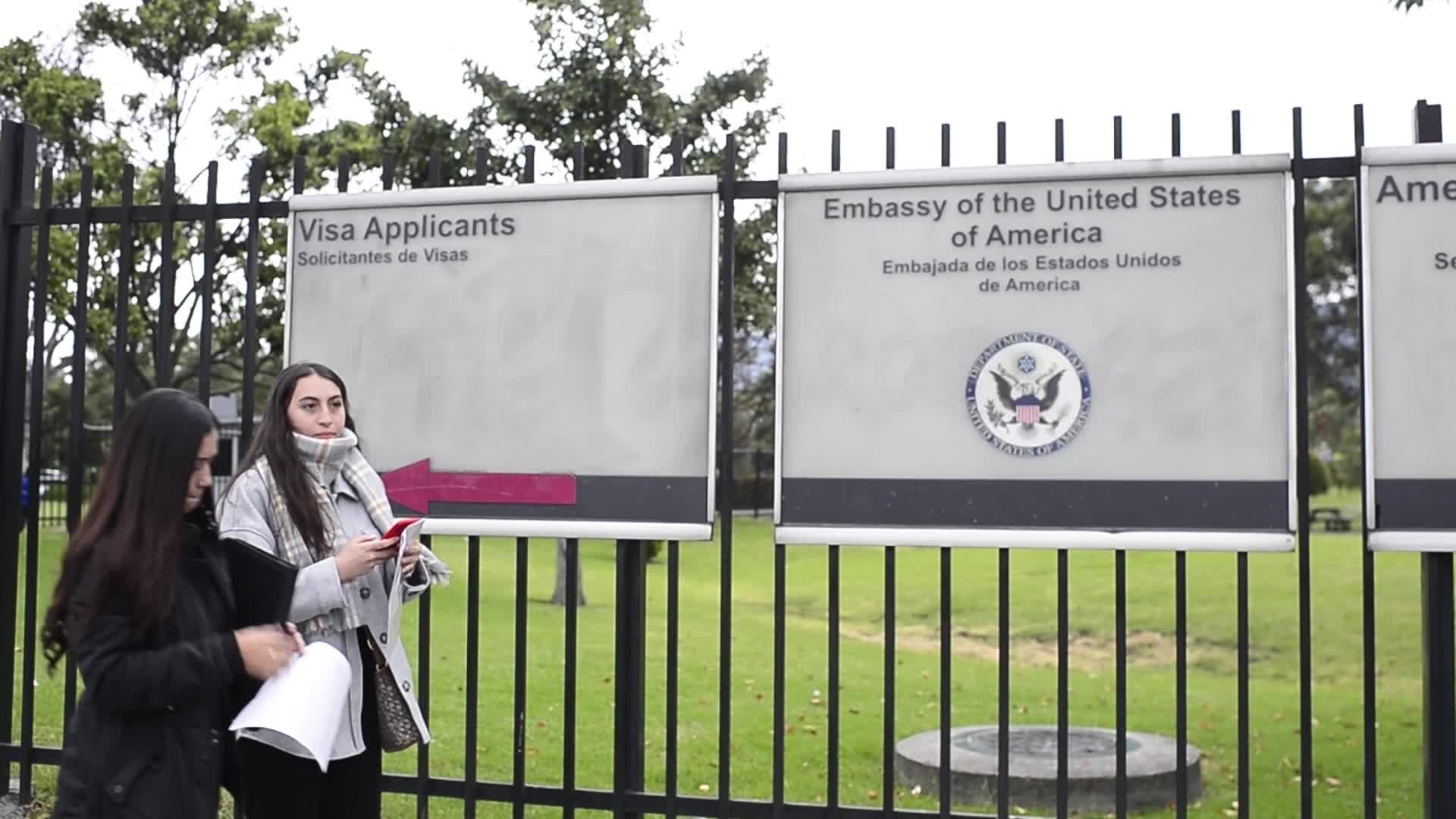 United States Visa Appointments Cancelled in Bogota