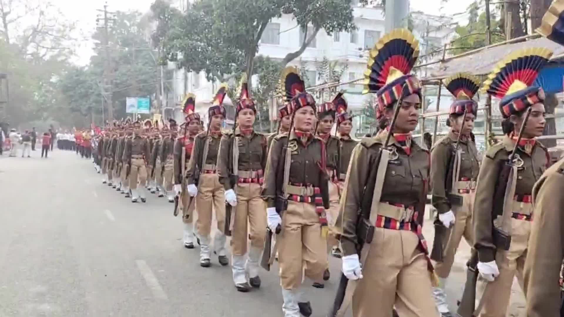 Republic Day road mass in India