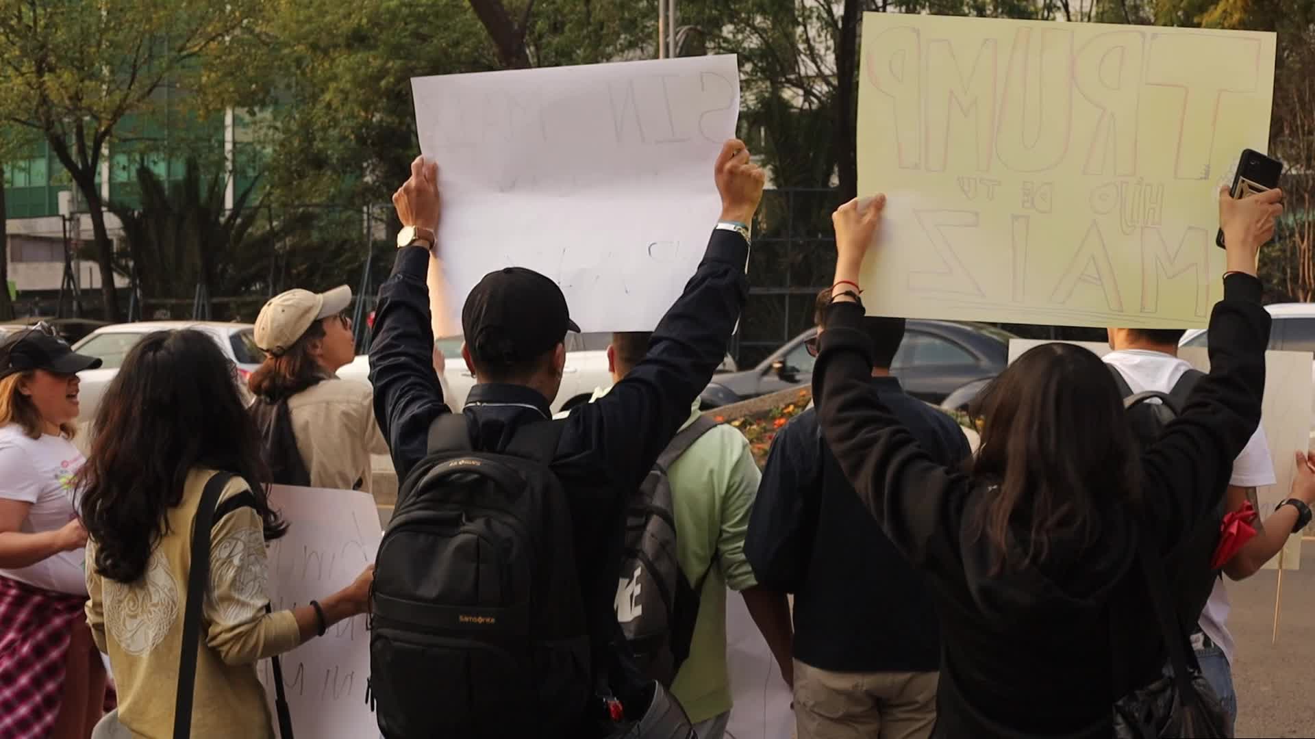 March defending Mexican native corn