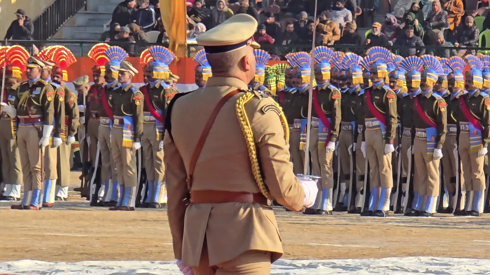 76th Republic Day Amid Tight Security in Kashmir