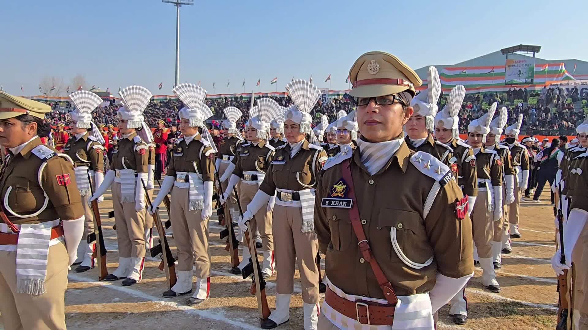 76th Republic Day Amid Tight Security in Kashmir