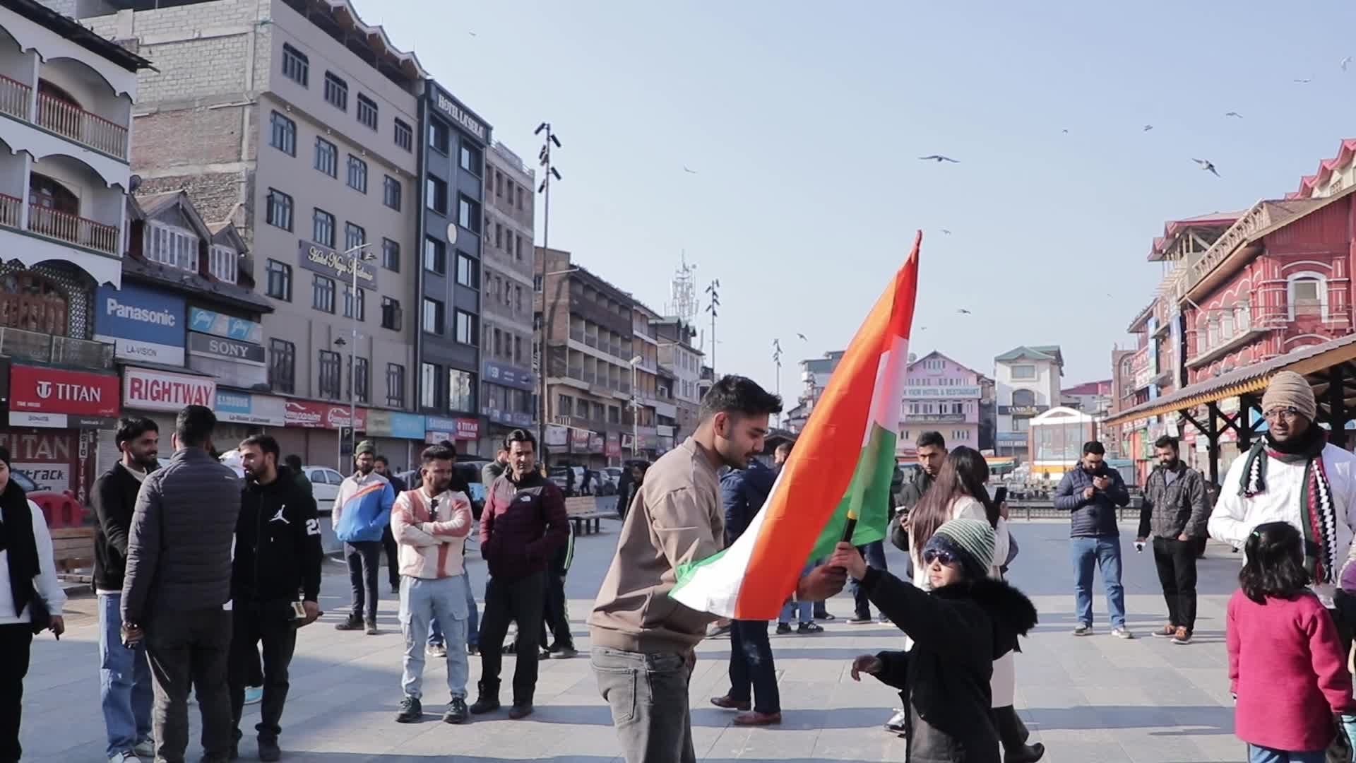 76th Republic Day Amid Tight Security in Kashmir