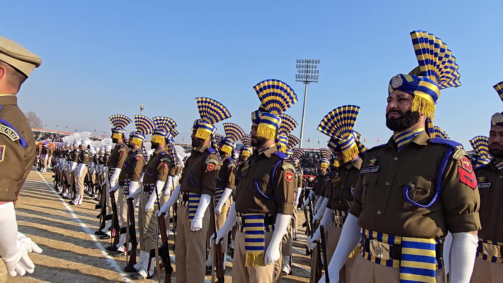 76th Republic Day Amid Tight Security in Kashmir