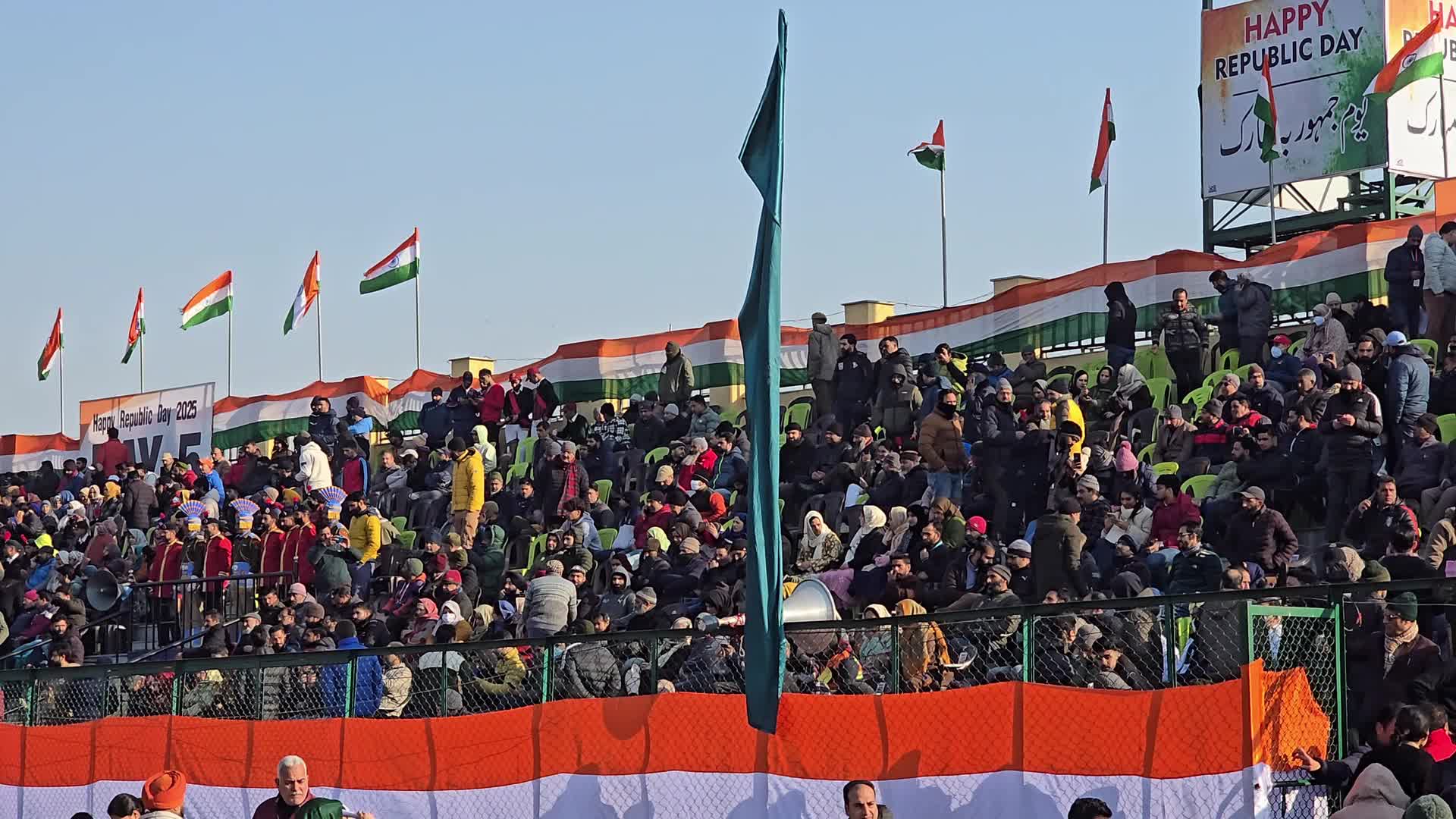 76th Republic Day Amid Tight Security in Kashmir