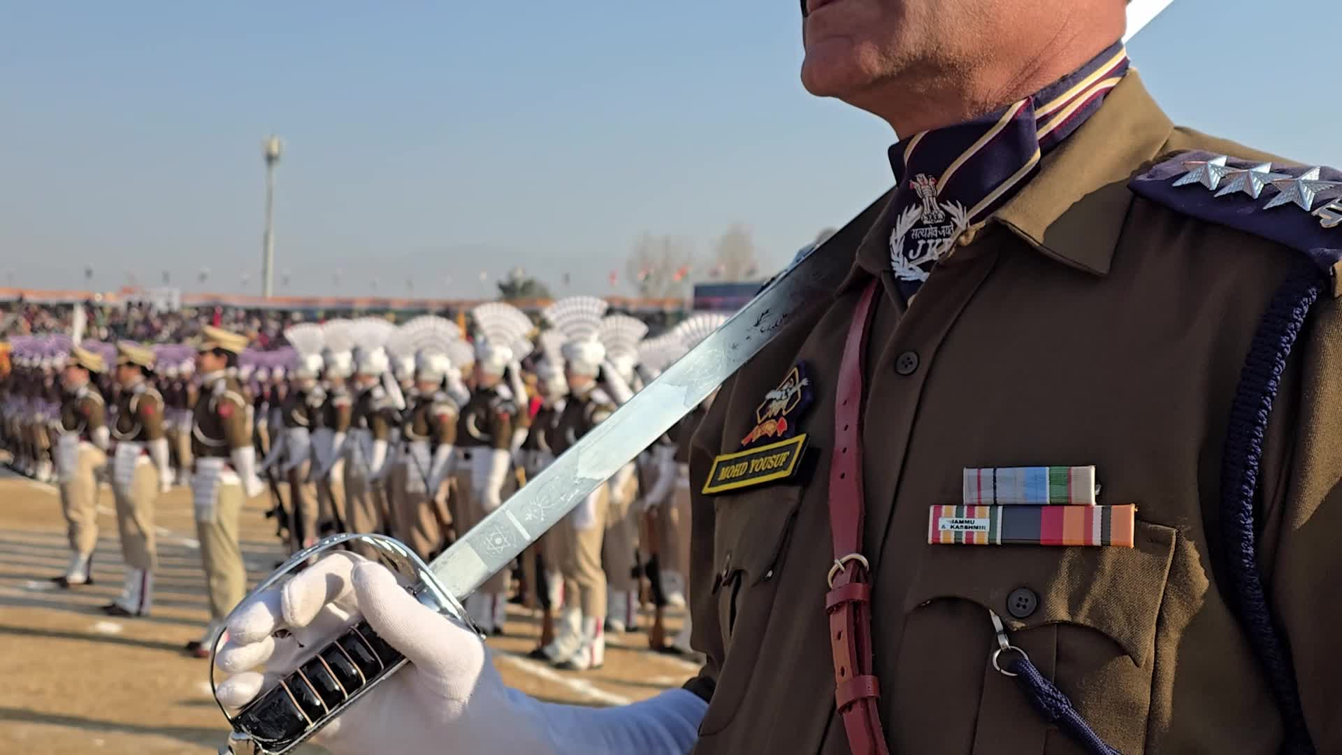 76th Republic Day Amid Tight Security in Kashmir