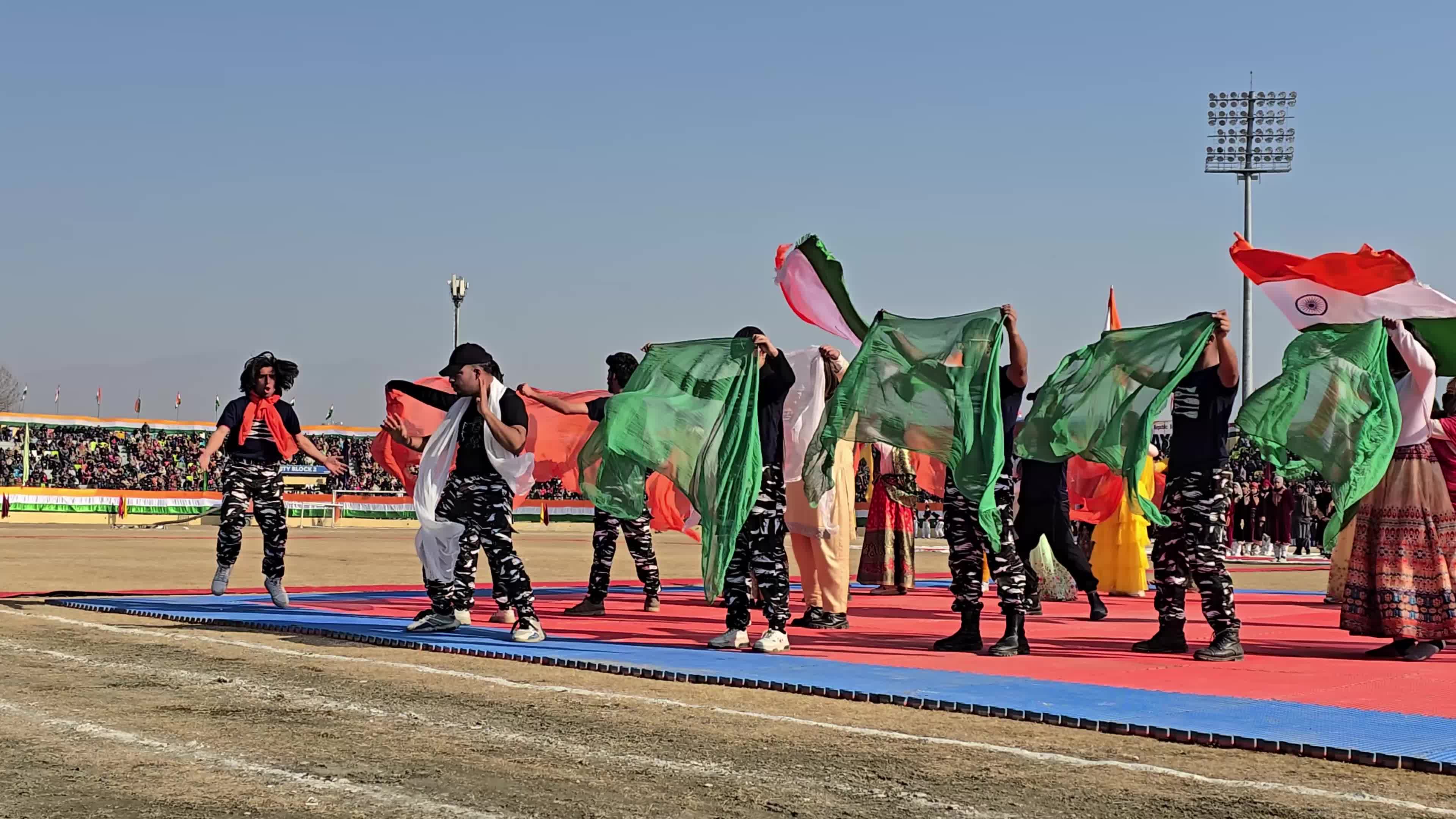 76th Republic Day Amid Tight Security in Kashmir